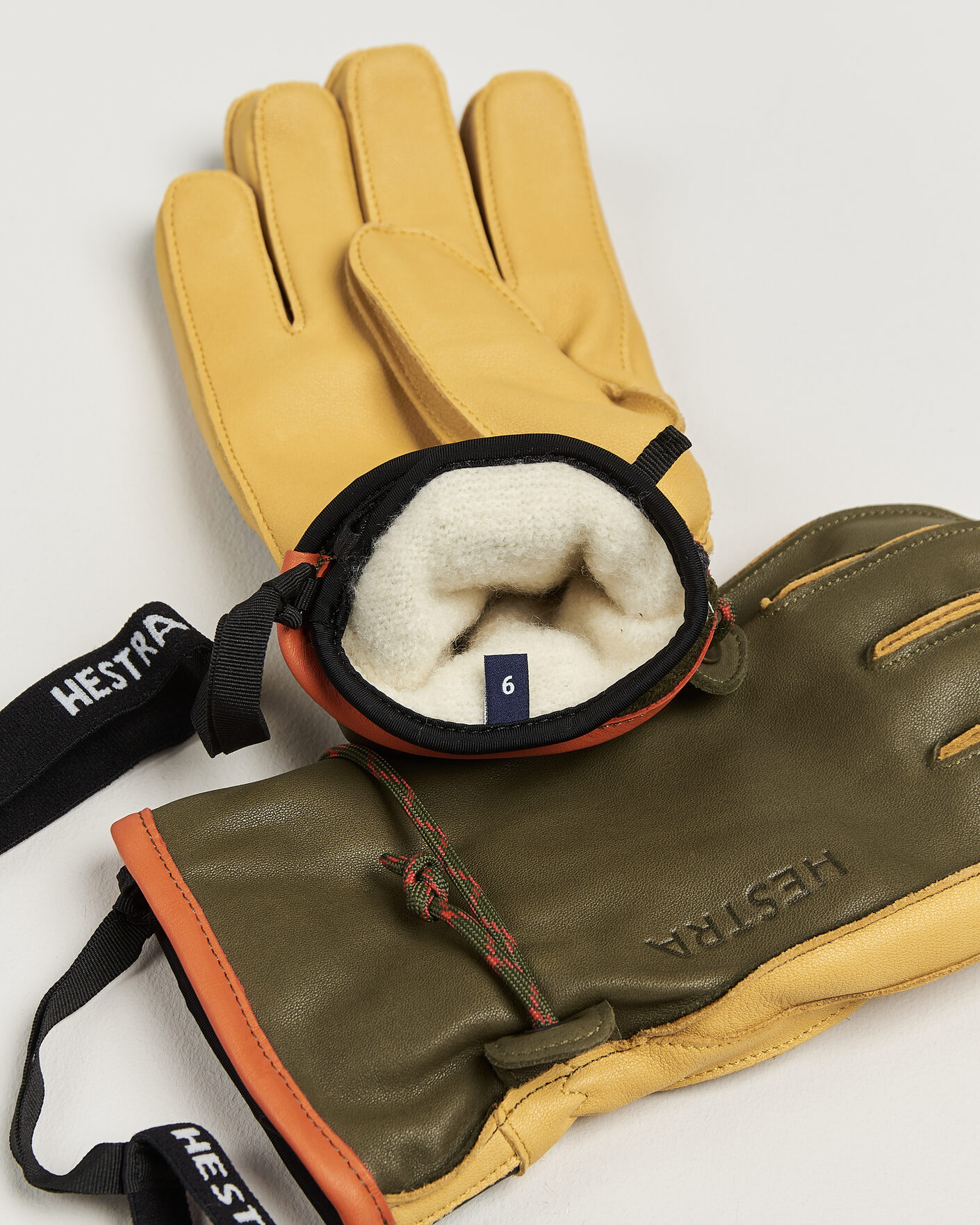 Mies | Käsineet | Hestra | Wakayama Leather Ski Glove Loden/Tan