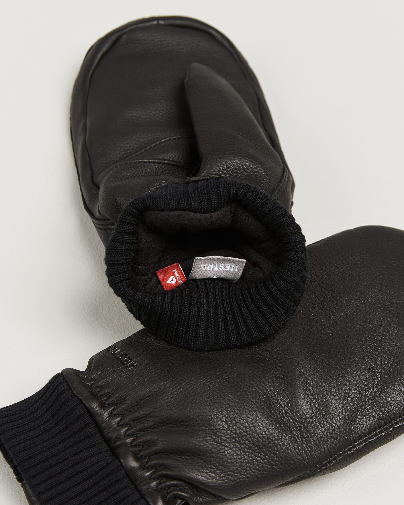 Mies | Käsineet | Hestra | Tore Deerskin Primaloft Lined Mitt Black