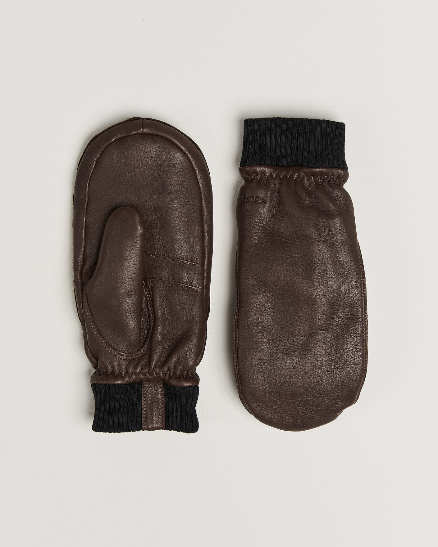 Mies | Käsineet | Hestra | Tore Deerskin Primaloft Lined Mitt Chocolate