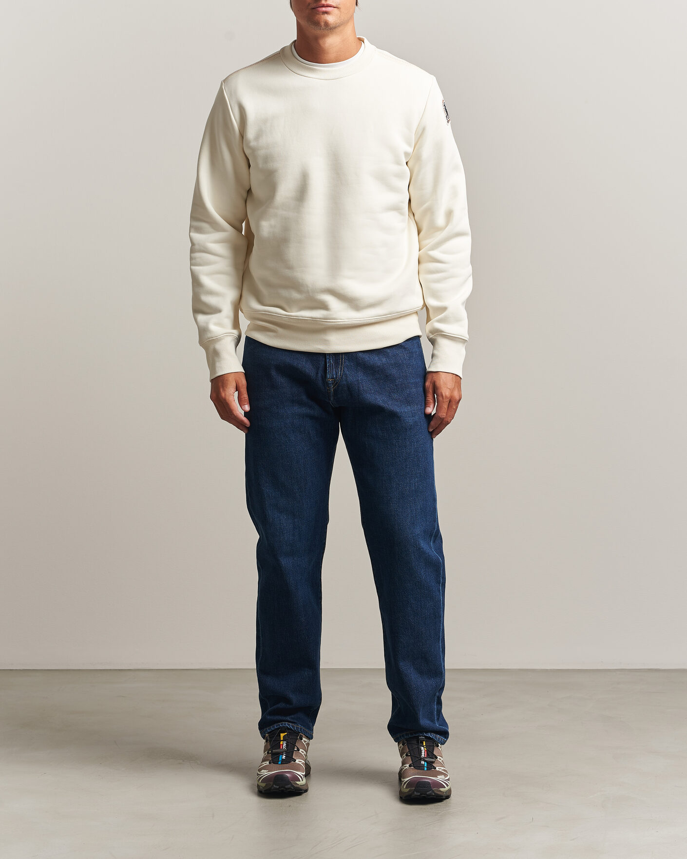 Mies | Puserot | Parajumpers | K2 Super Easy Sweatshirt Warm Ivory