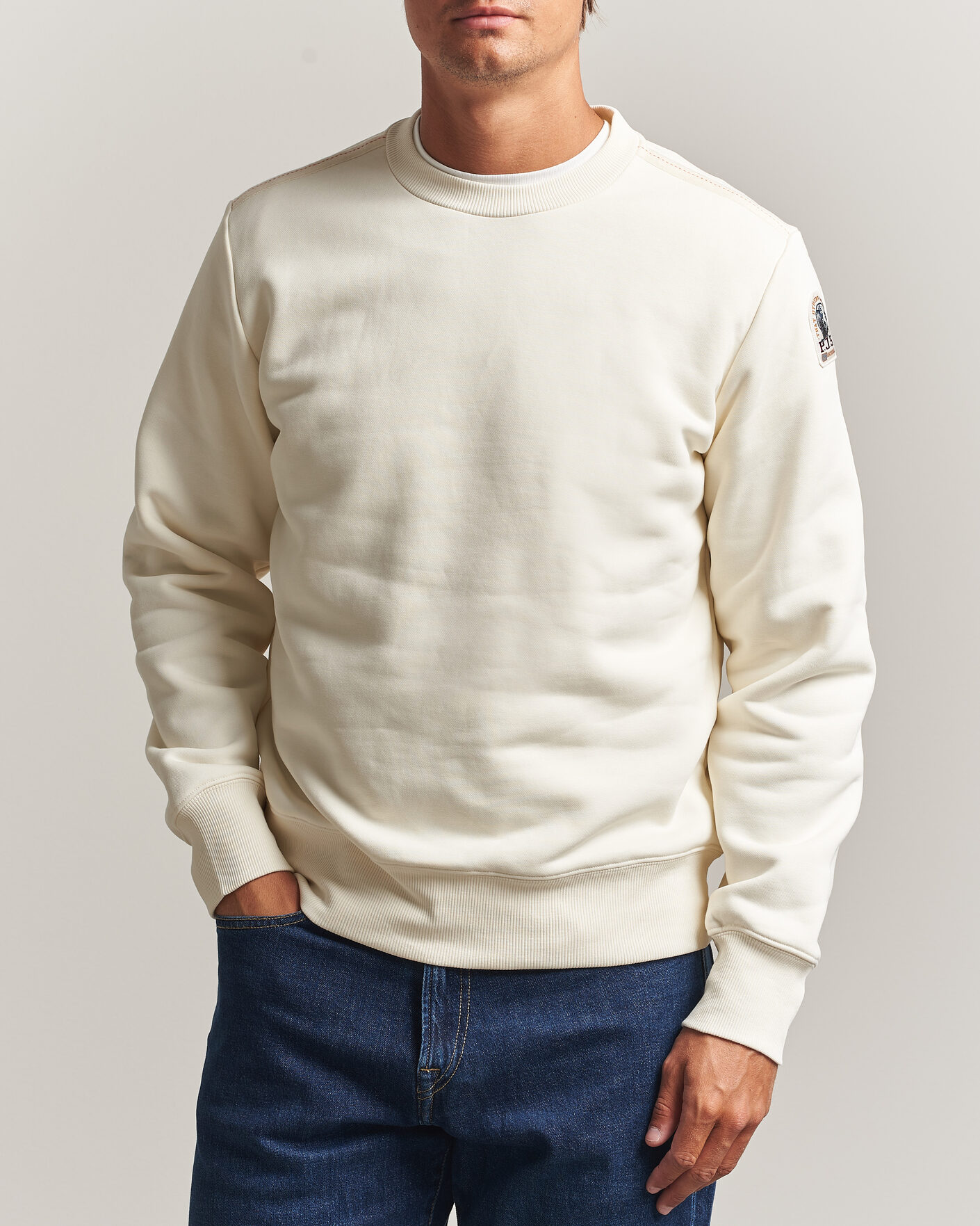 Mies | Puserot | Parajumpers | K2 Super Easy Sweatshirt Warm Ivory