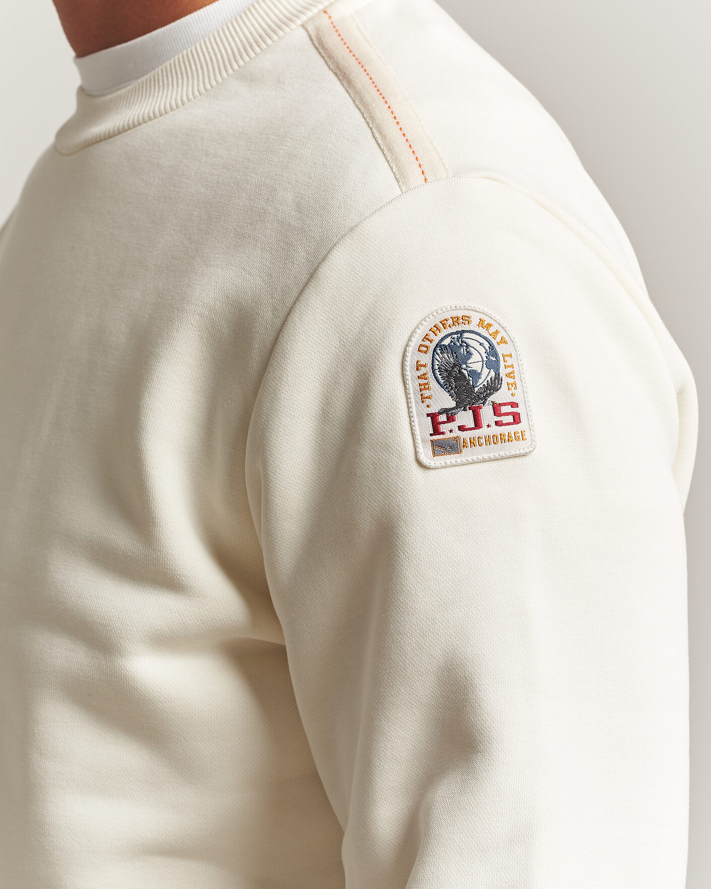 Mies | Puserot | Parajumpers | K2 Super Easy Sweatshirt Warm Ivory
