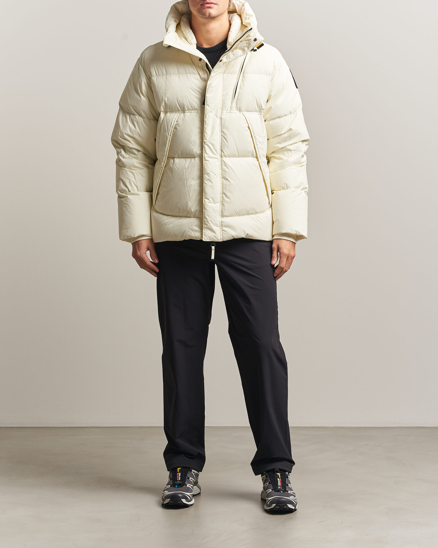 Mies | Takit | Parajumpers | Cloud Ripstop Polar Puffer Jacket Warm Ivory