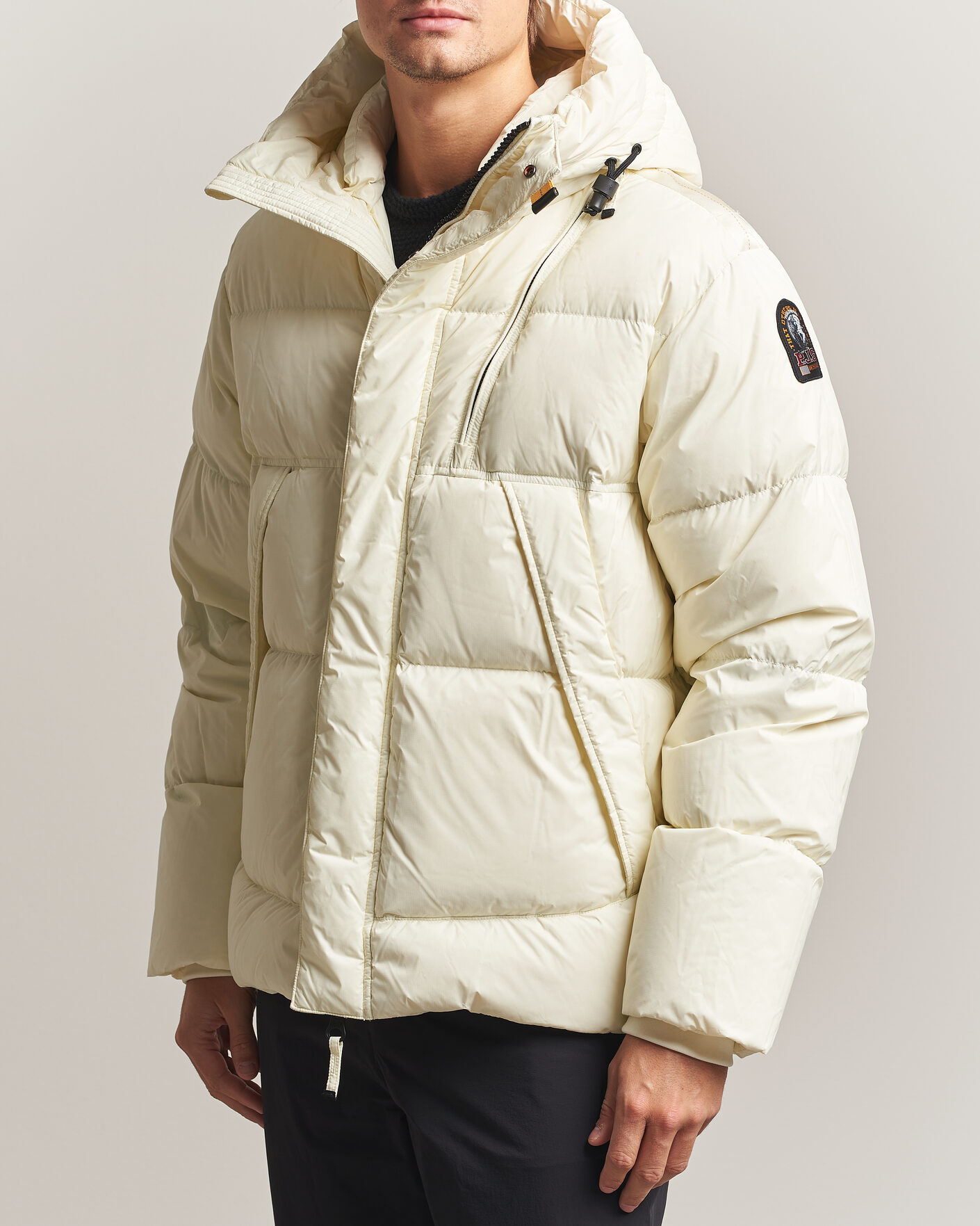 Mies | Takit | Parajumpers | Cloud Ripstop Polar Puffer Jacket Warm Ivory