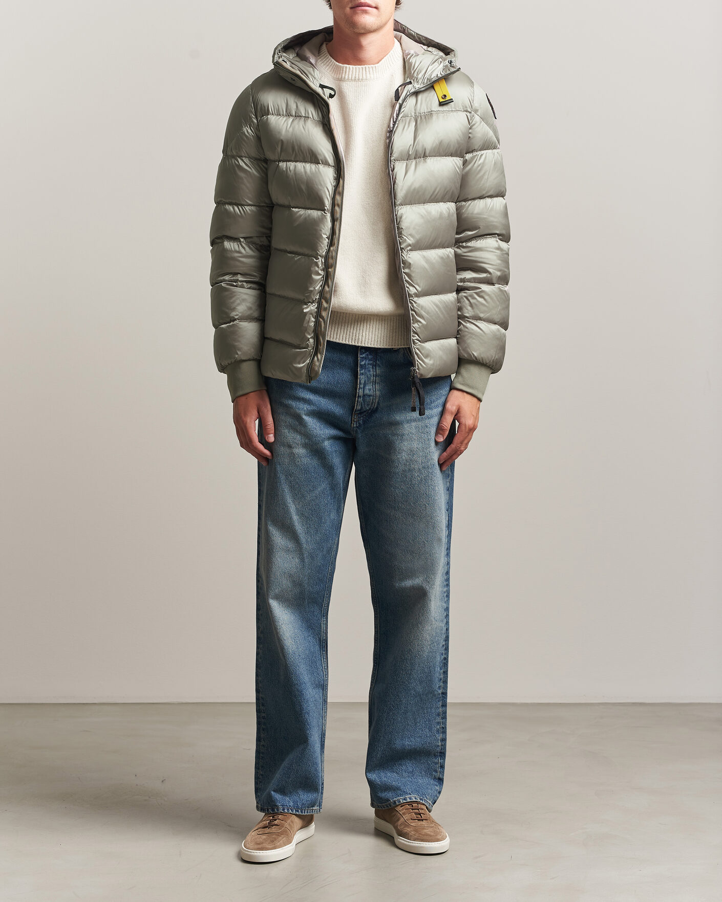 Mies | Takit | Parajumpers | Pharrel Sheen Hooded Jacket Mid Grey