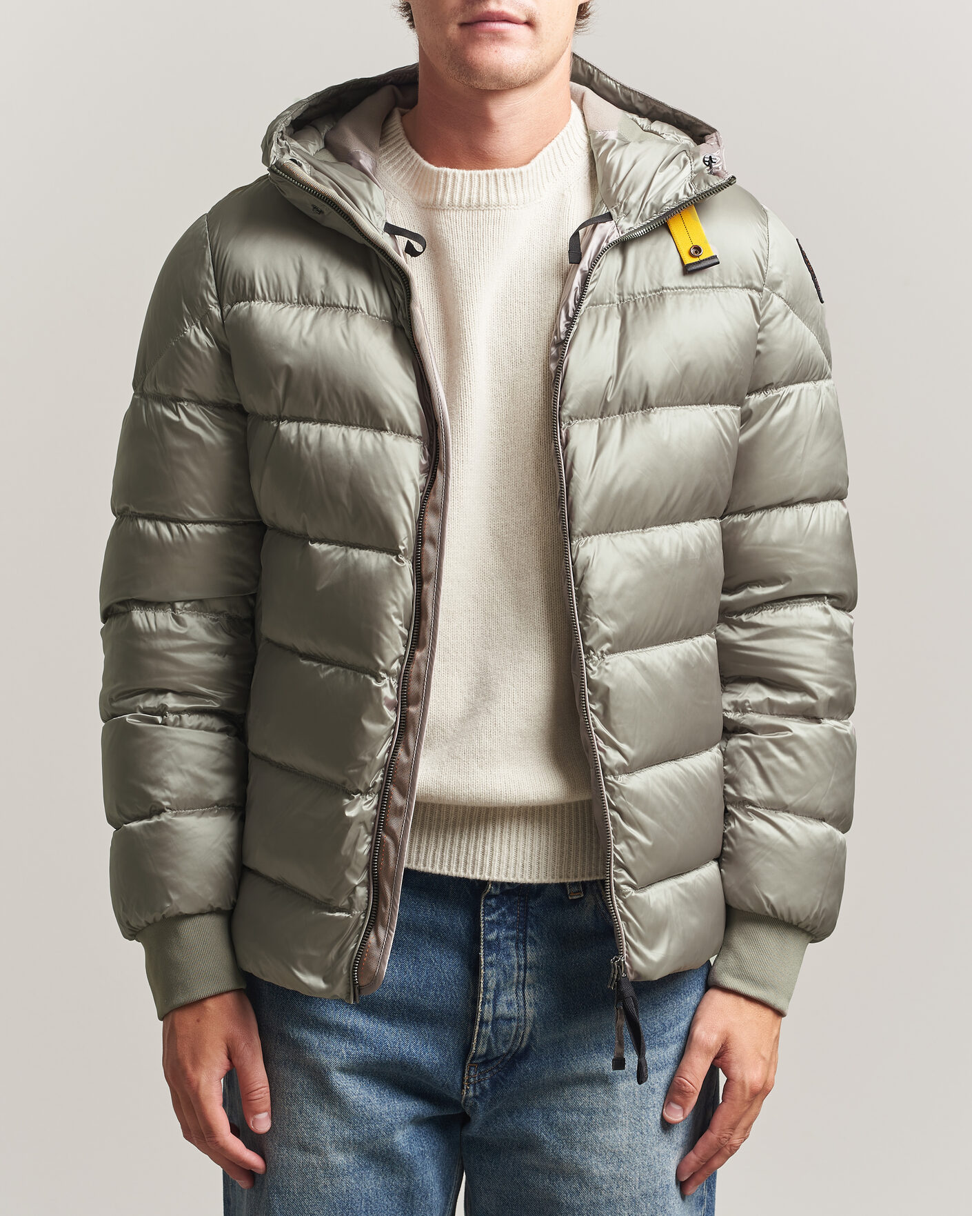 Mies | Takit | Parajumpers | Pharrel Sheen Hooded Jacket Mid Grey