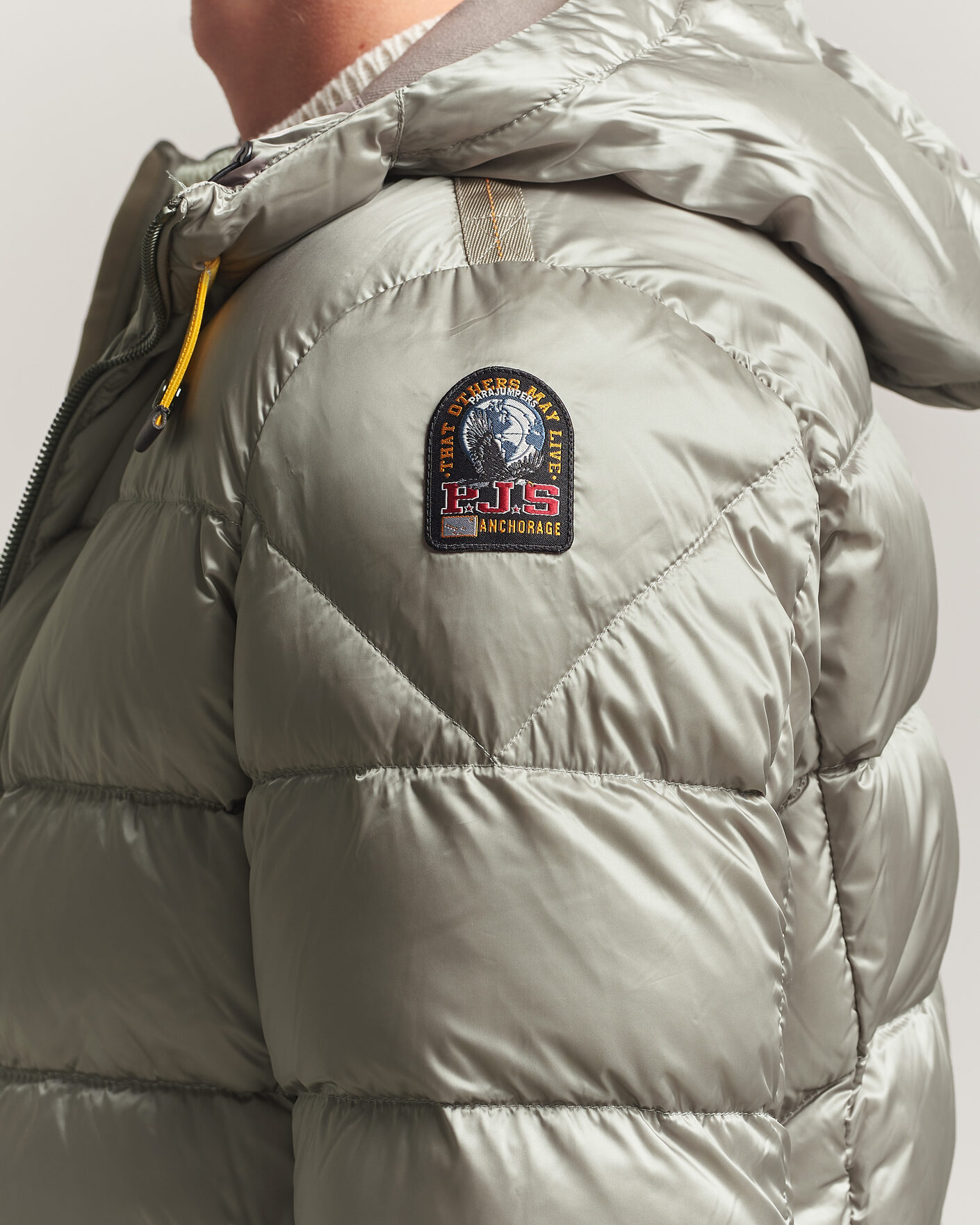 Mies | Takit | Parajumpers | Pharrel Sheen Hooded Jacket Mid Grey