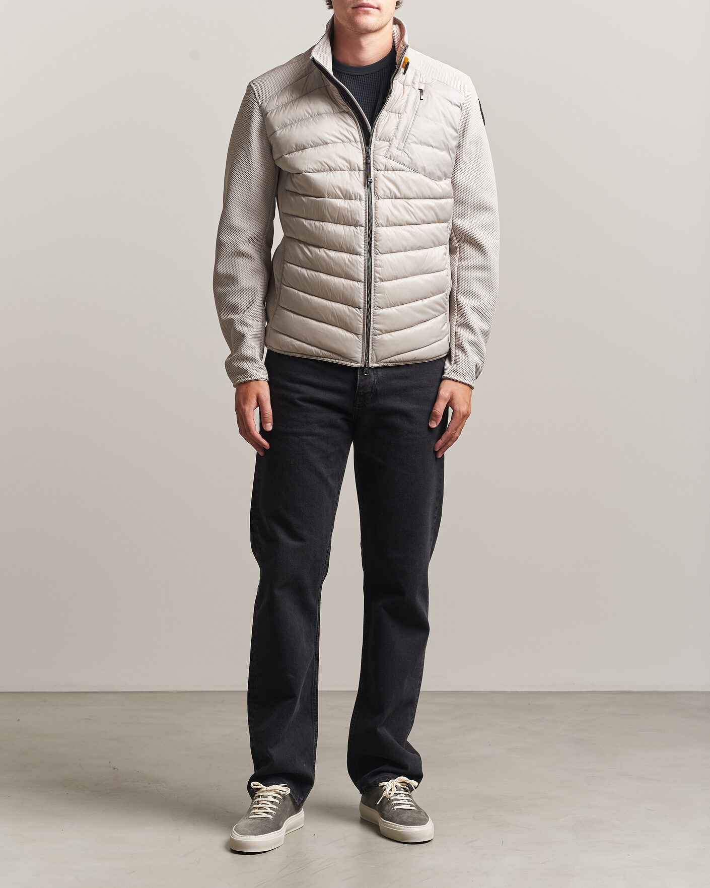 Mies | Takit | Parajumpers | Jayden Warm Up Hybrid Jacket Mid Grey