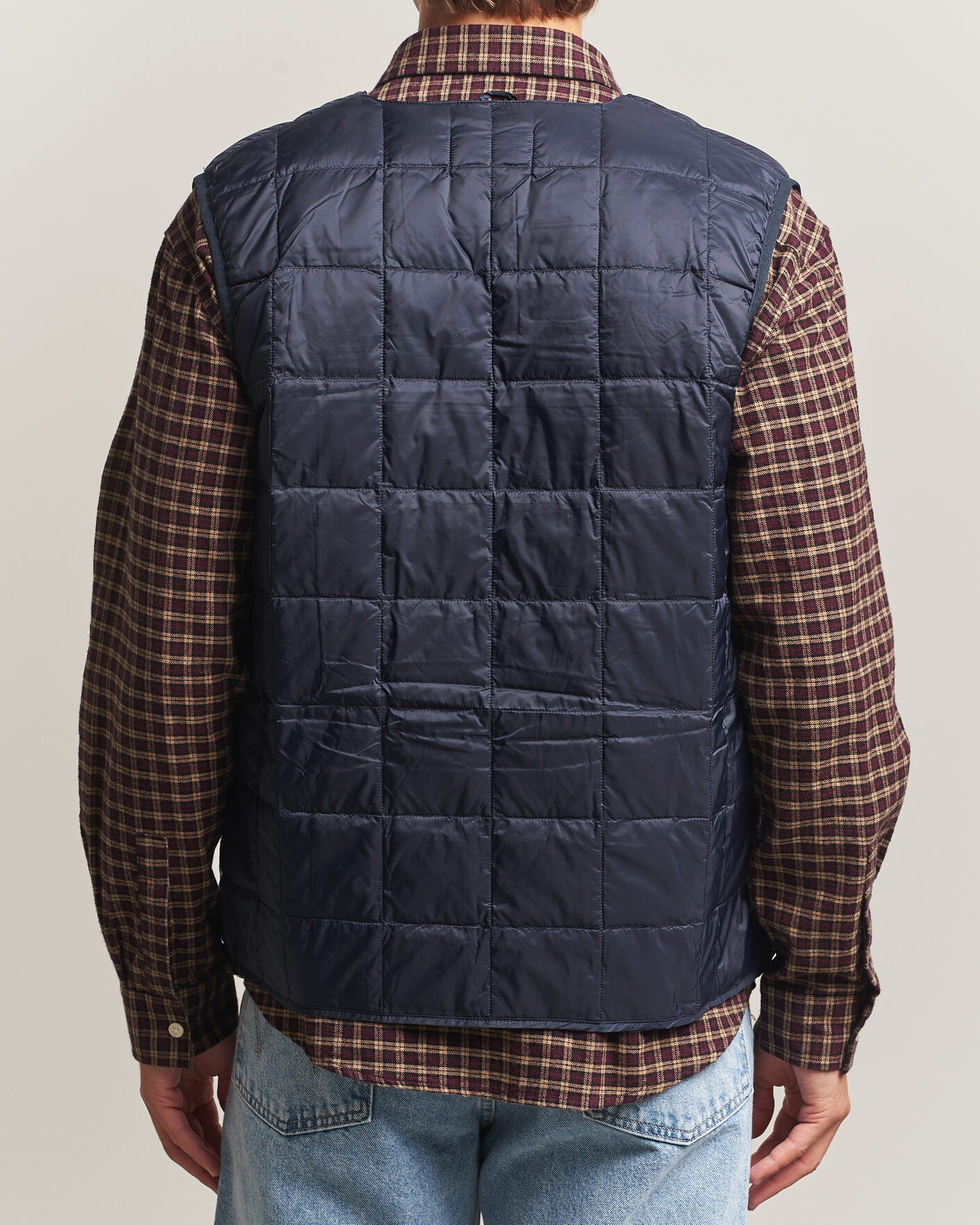 Mies | Ulkoliivit | TAION | V-Neck Lightweight Down Vest Dark Navy