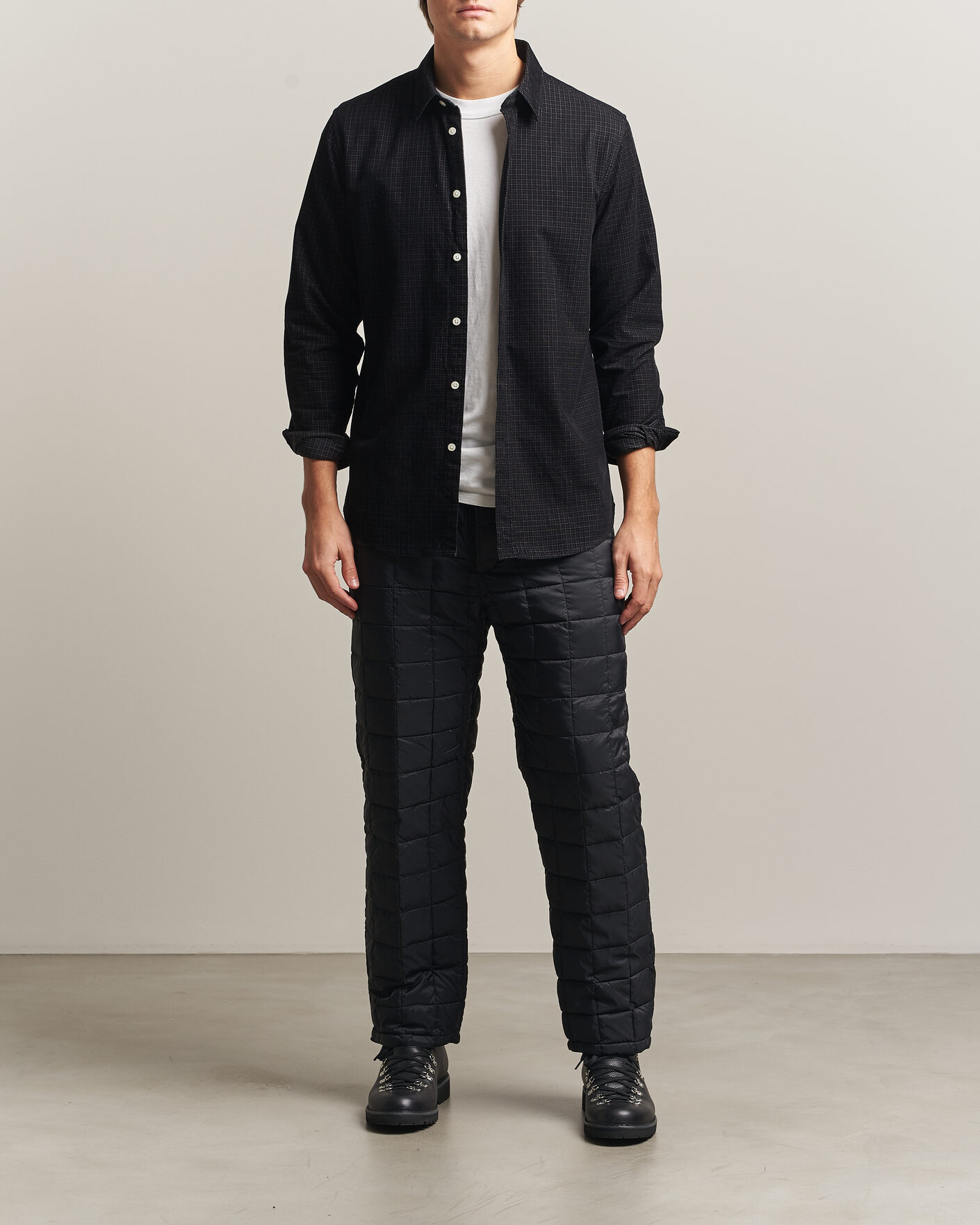 Mies | Housut | TAION | Mountain Down Pants Black