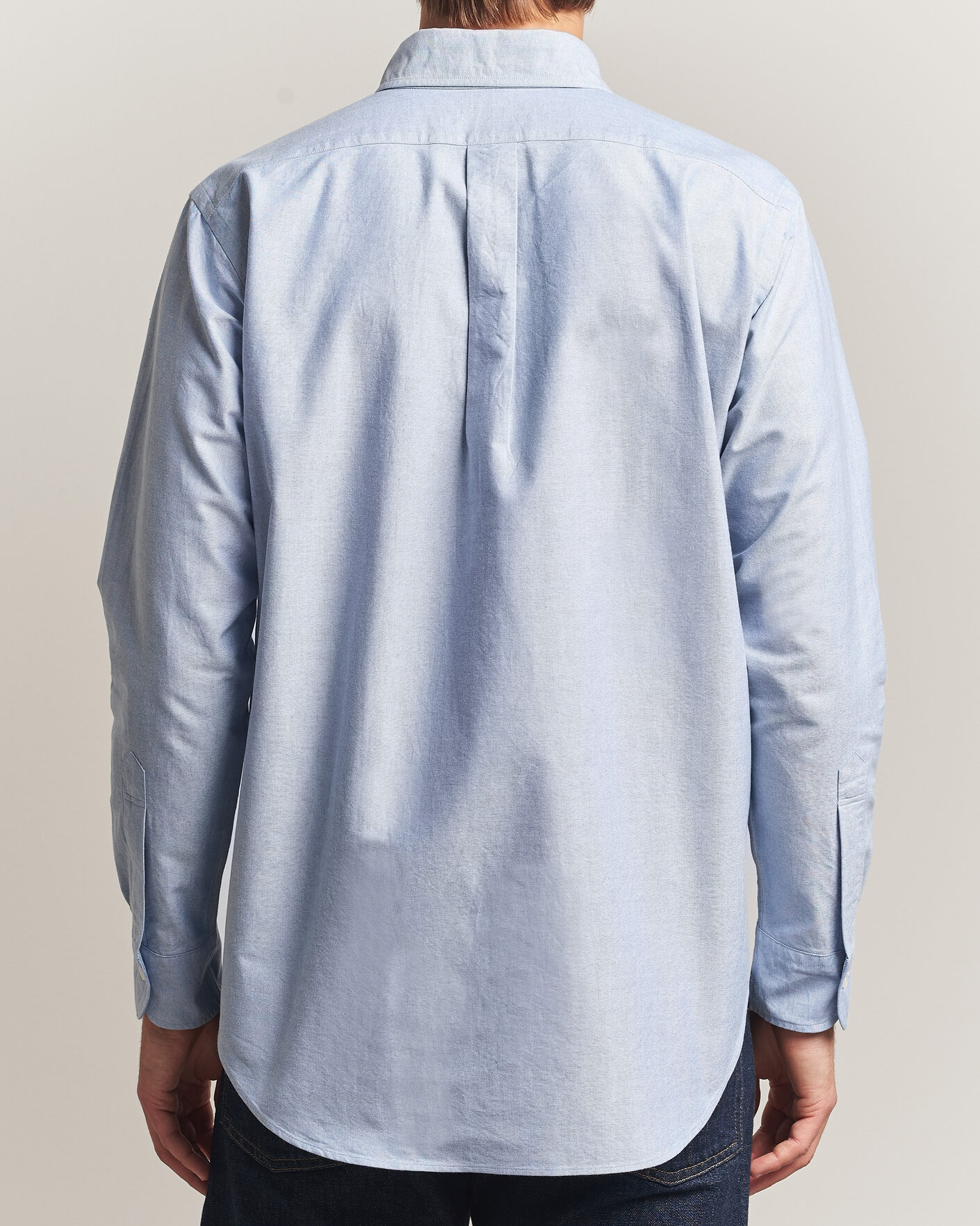 Mies | Kauluspaidat | Kamakura Shirts | Ametora Japanese Oxford BD Shirt Light Blue
