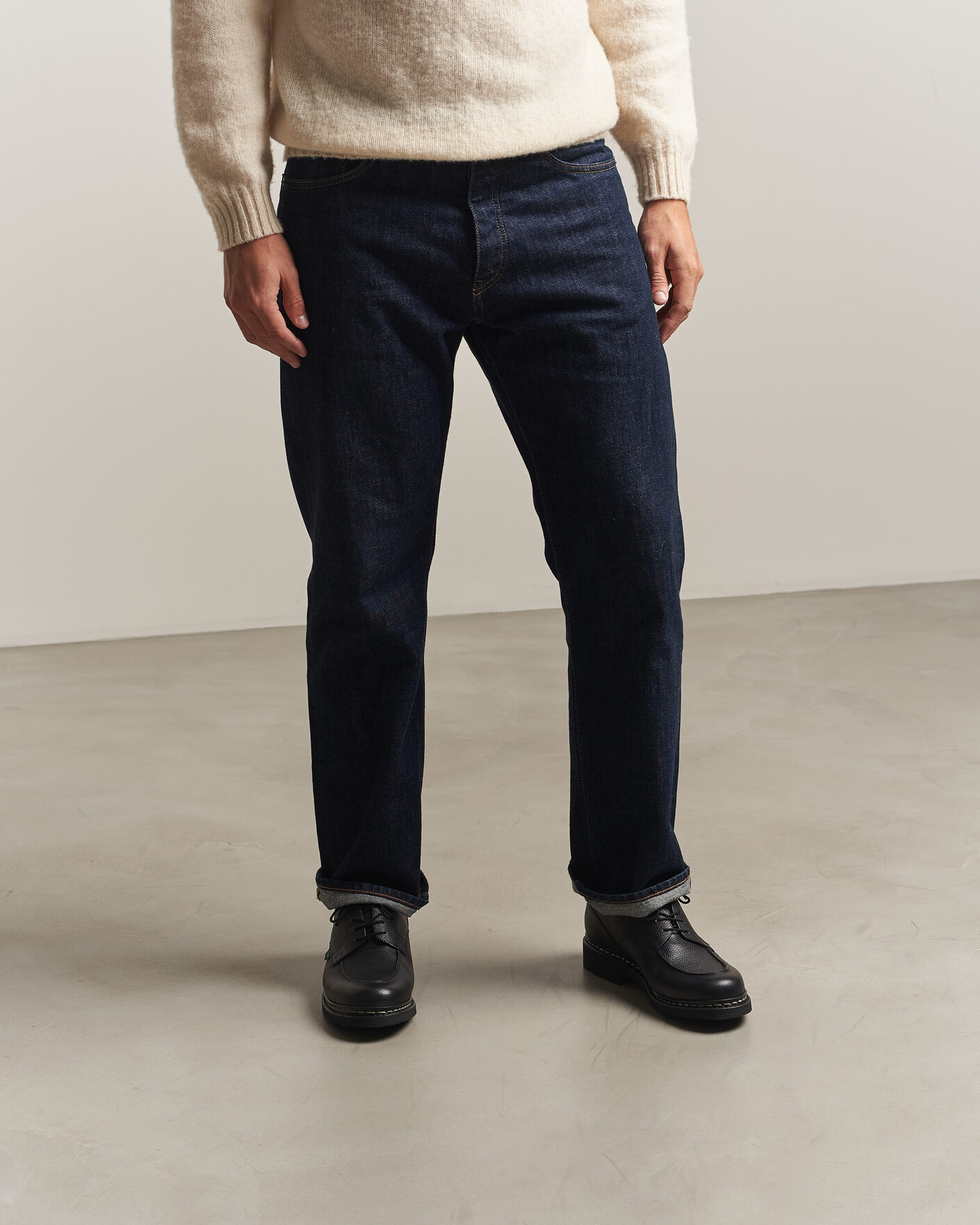 Mies | Derby-kengät | Paraboot | Chambord Derby Black Grain