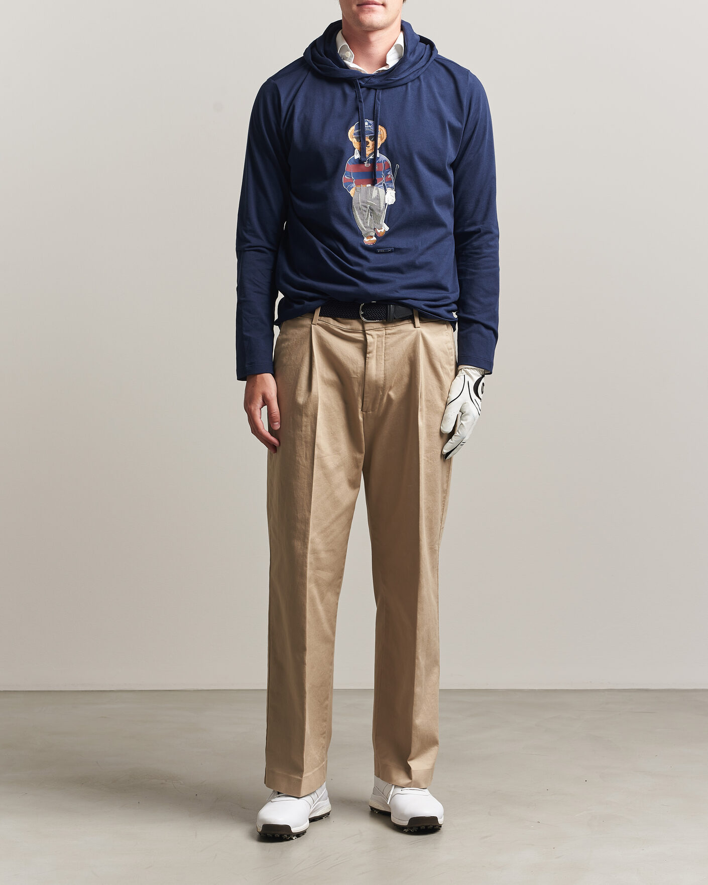 Mies | Puserot | RLX Ralph Lauren | Bear Hoodie Refined Navy