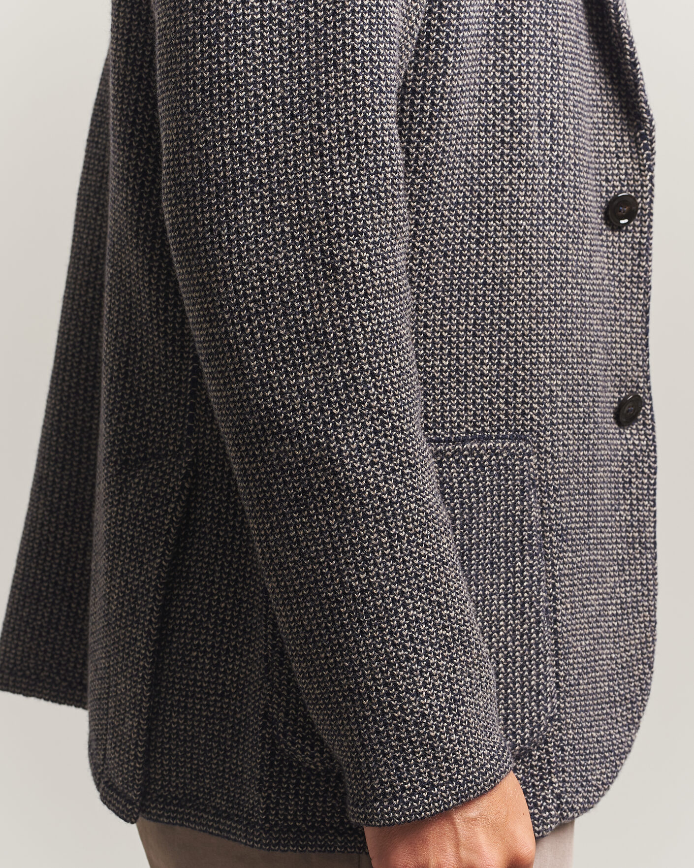 Mies | Pikkutakit | Lardini | Structured Cashmere Blazer Navy