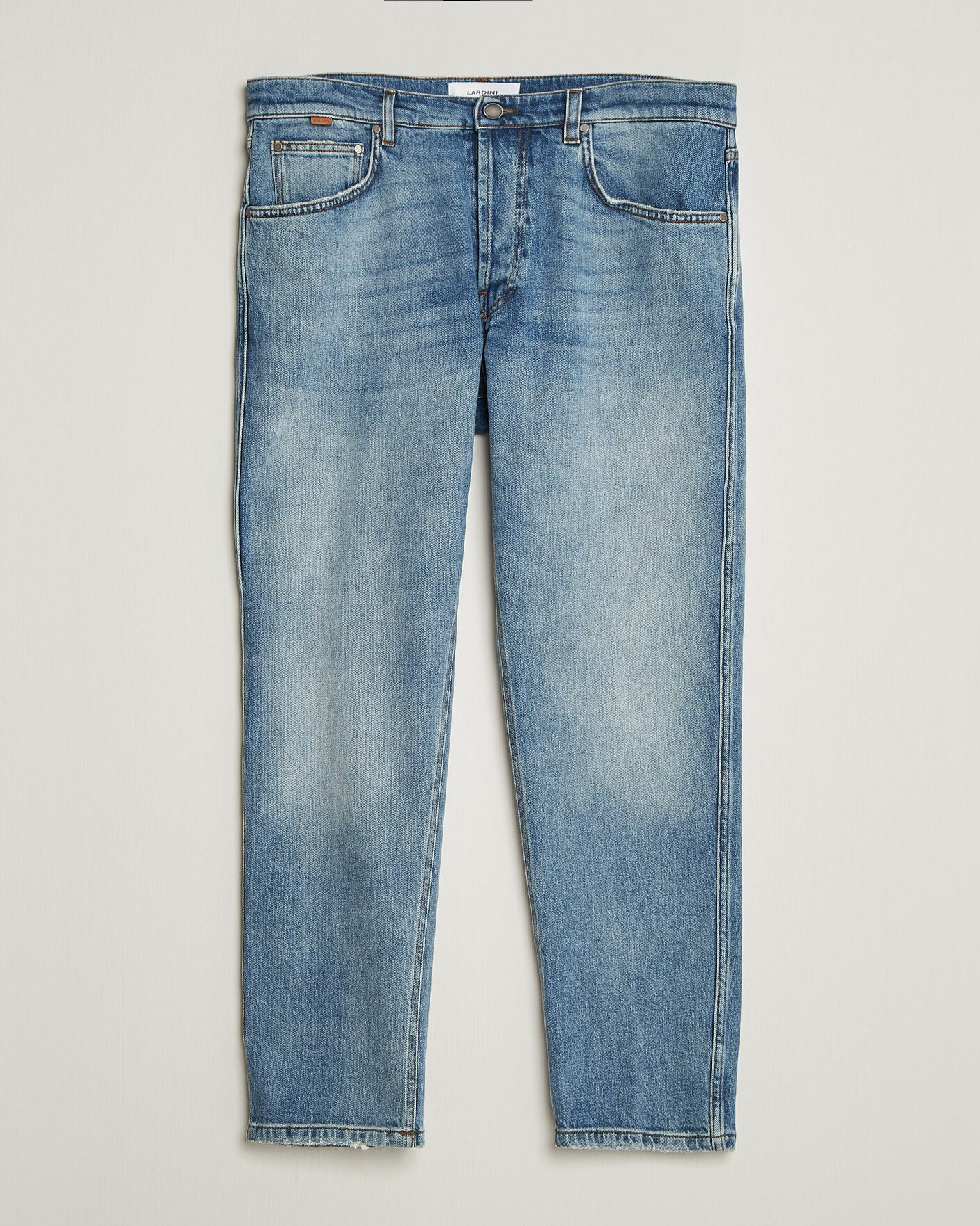 Mies | Farkut | Lardini | Cotton Denim Blue