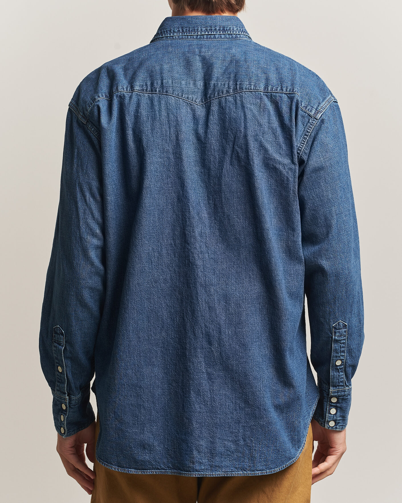 Mies | Kauluspaidat | orSlow | Denim Western Shirt Vintage Indigo