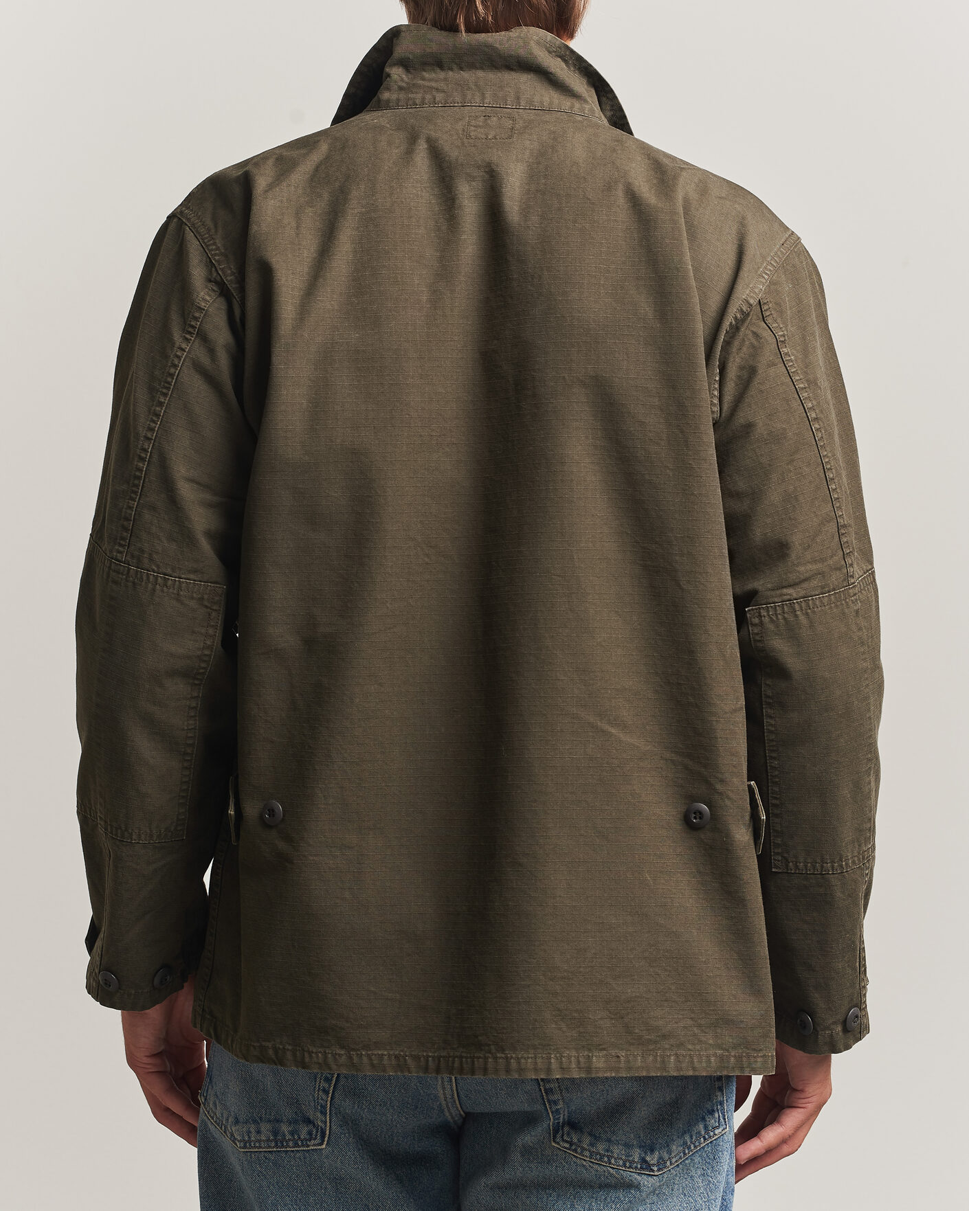 Mies | Takit | orSlow | B.D.U. Stone Washed Jacket Coffee Brown