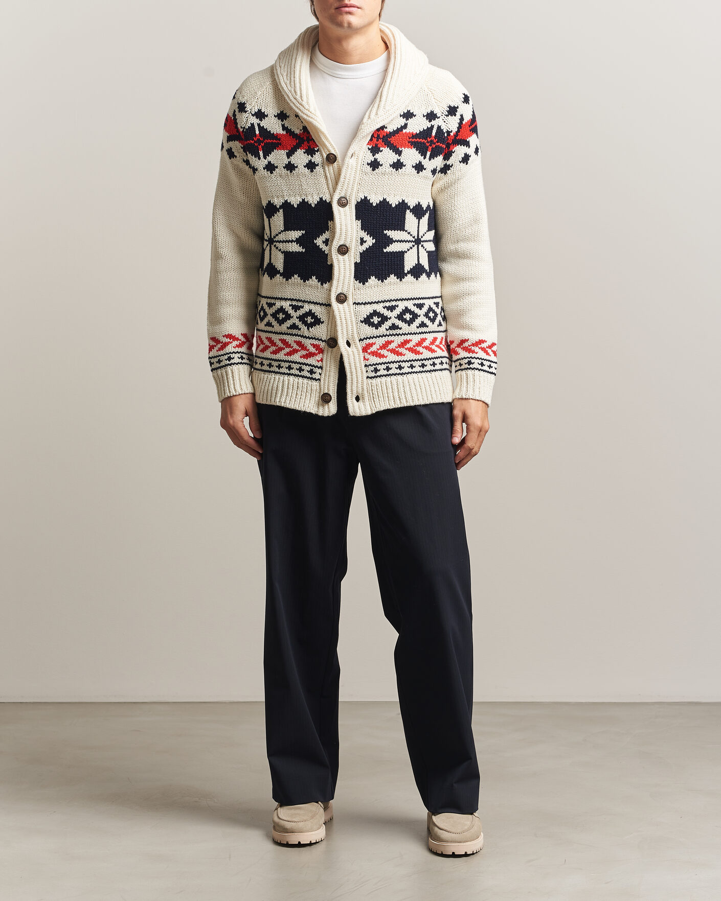 Mies | Puserot | MC2 Saint Barth | Archer Cardigan Nordic Aztec