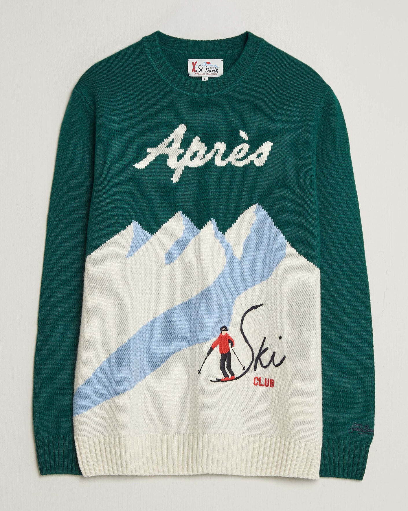 Mies | Puserot | MC2 Saint Barth | Bombardino Printed Sweater Apres Ski Club