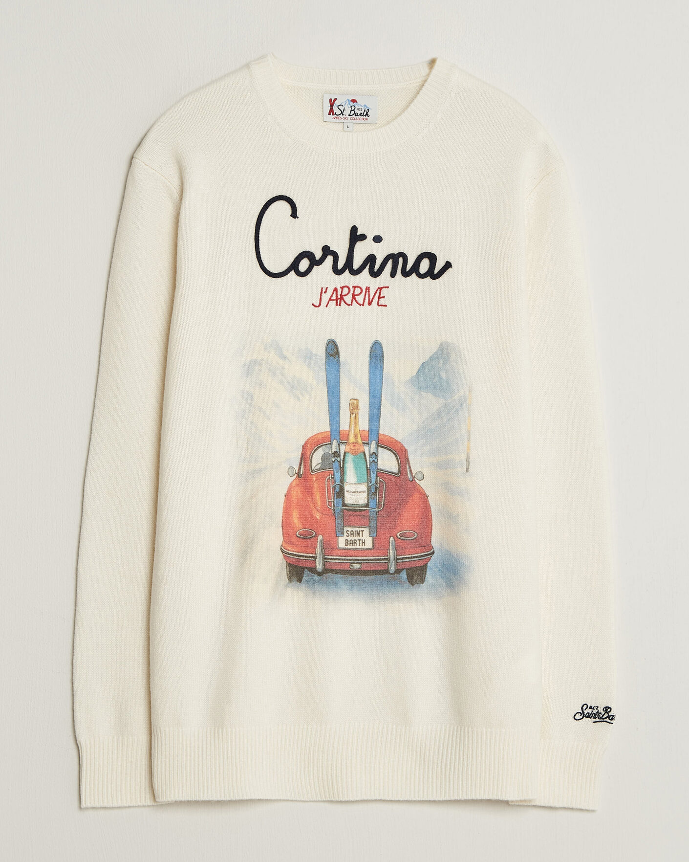 Mies | Puserot | MC2 Saint Barth | Heron Printed Sweater Cortina