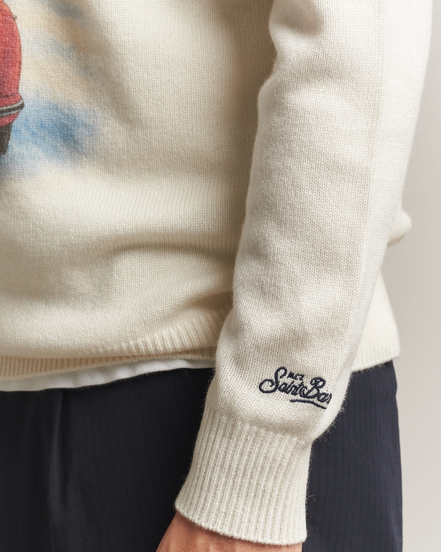 Mies | Puserot | MC2 Saint Barth | Heron Printed Sweater Cortina