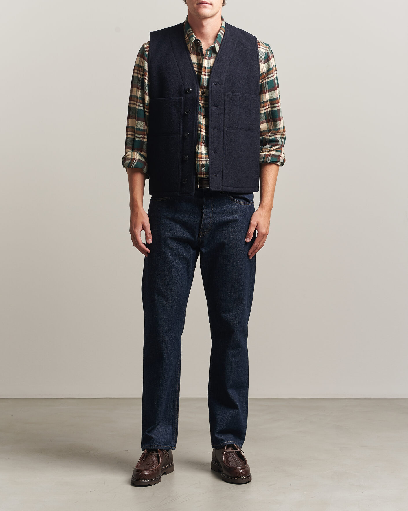 Mies | Ulkoliivit | Filson | Mackinaw Wool Vest Navy