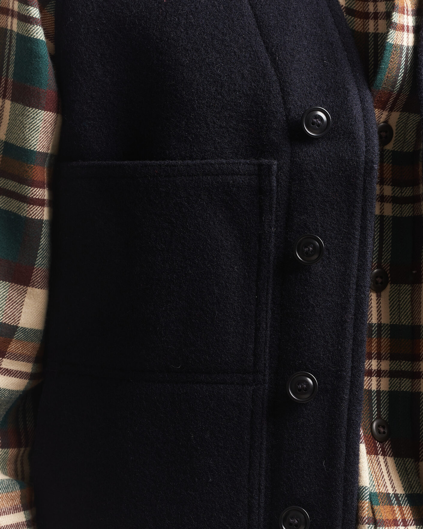 Mies | Ulkoliivit | Filson | Mackinaw Wool Vest Navy