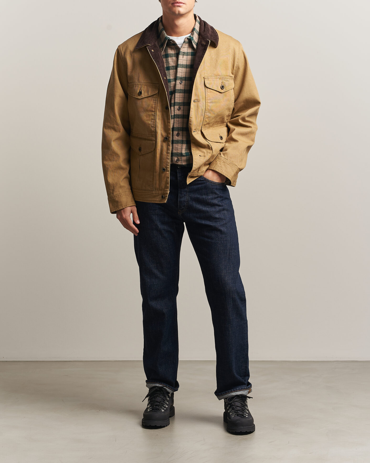 Mies | Takit | Filson | Rustic Canvas Journeyman Canvas Jacket Antique Bronze
