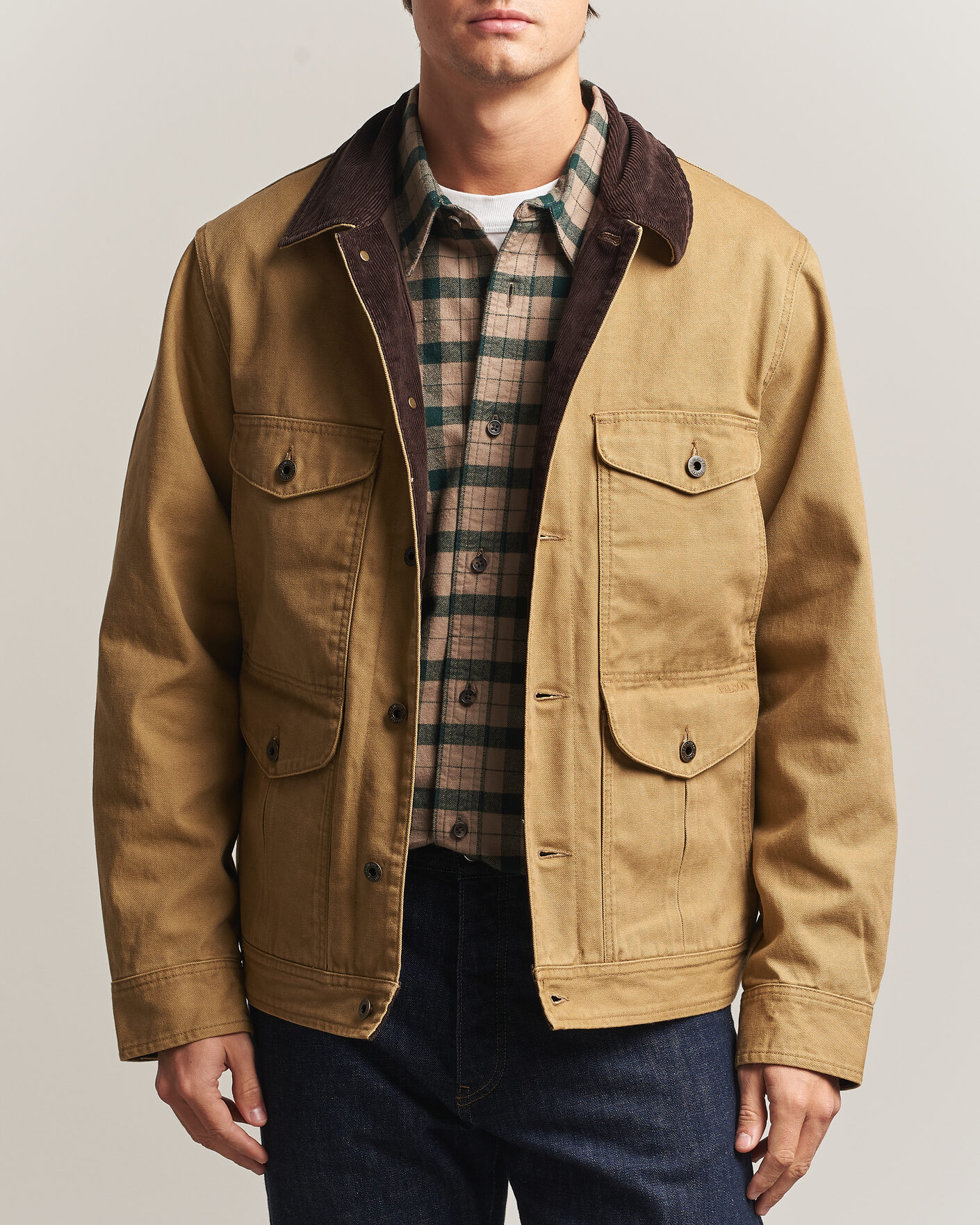Mies | Takit | Filson | Rustic Canvas Journeyman Canvas Jacket Antique Bronze