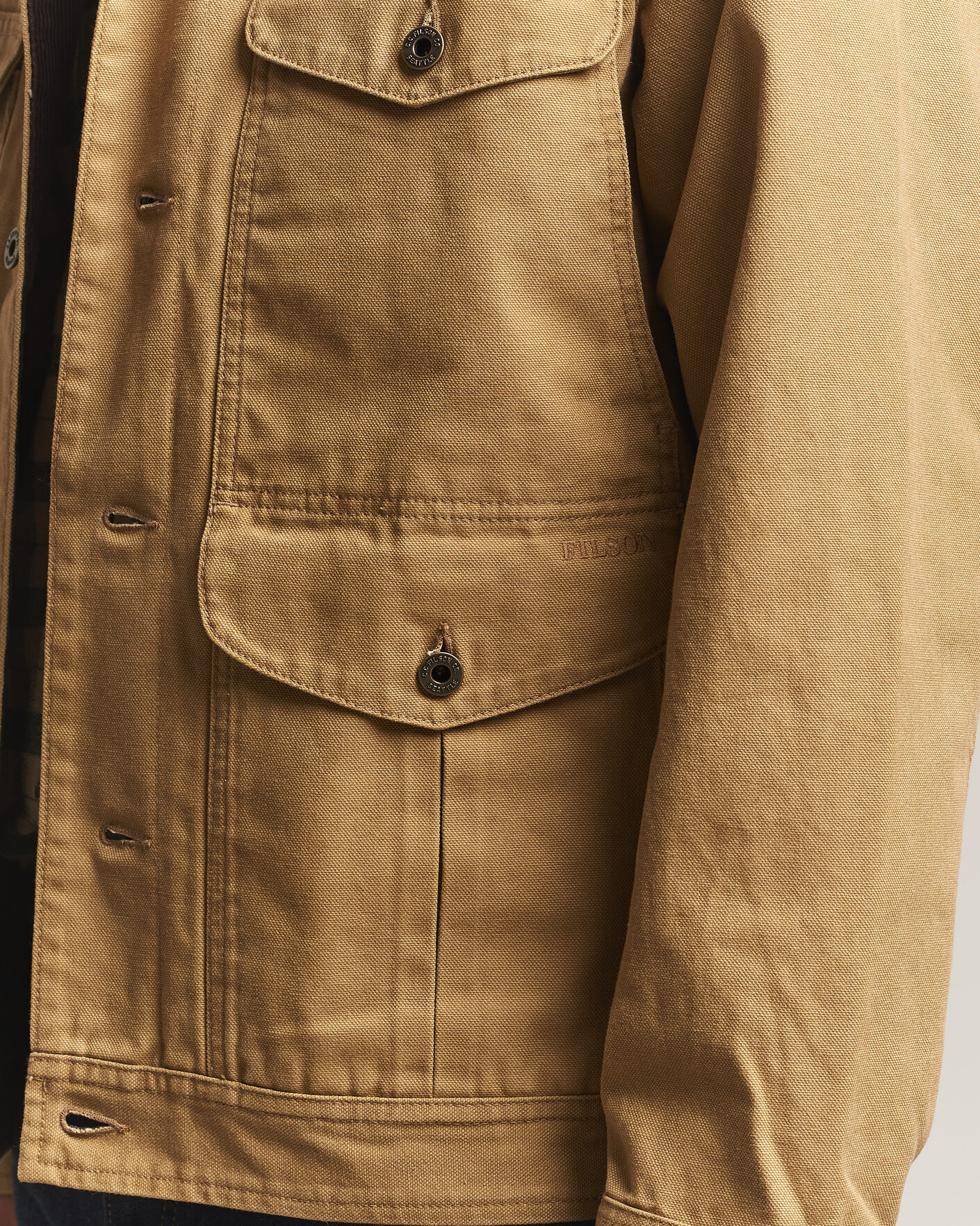 Mies | Takit | Filson | Rustic Canvas Journeyman Canvas Jacket Antique Bronze