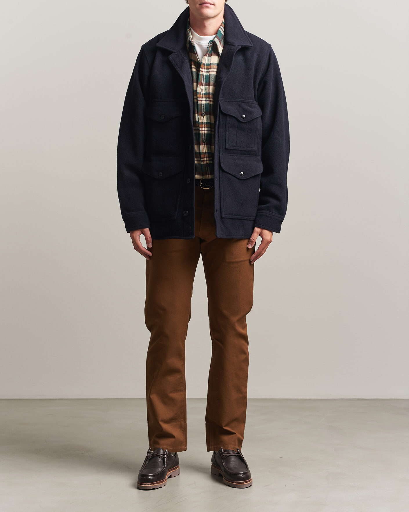 Mies | Takit | Filson | Mackinaw Wool Cruiser Dark Navy