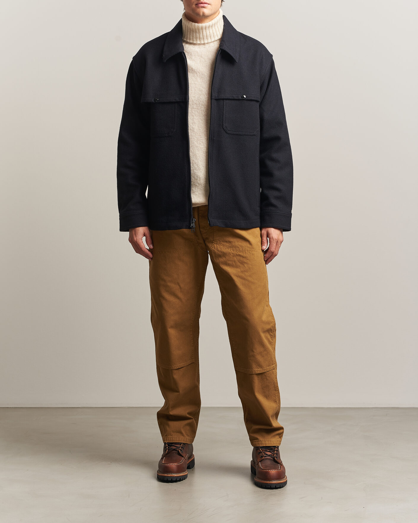 Mies | Takit | Filson | Wool Cruiser Jac Shirt Dark Navy