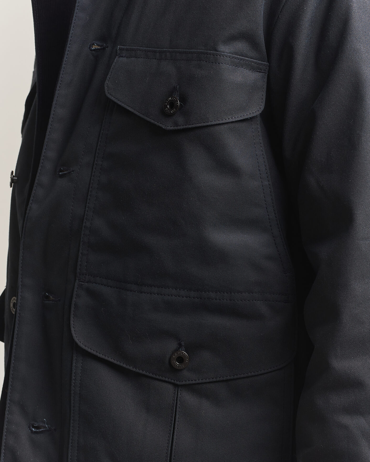 Mies | Takit | Filson | Journeyman Cotton Shelter Cloth Jacket Harbor Blue