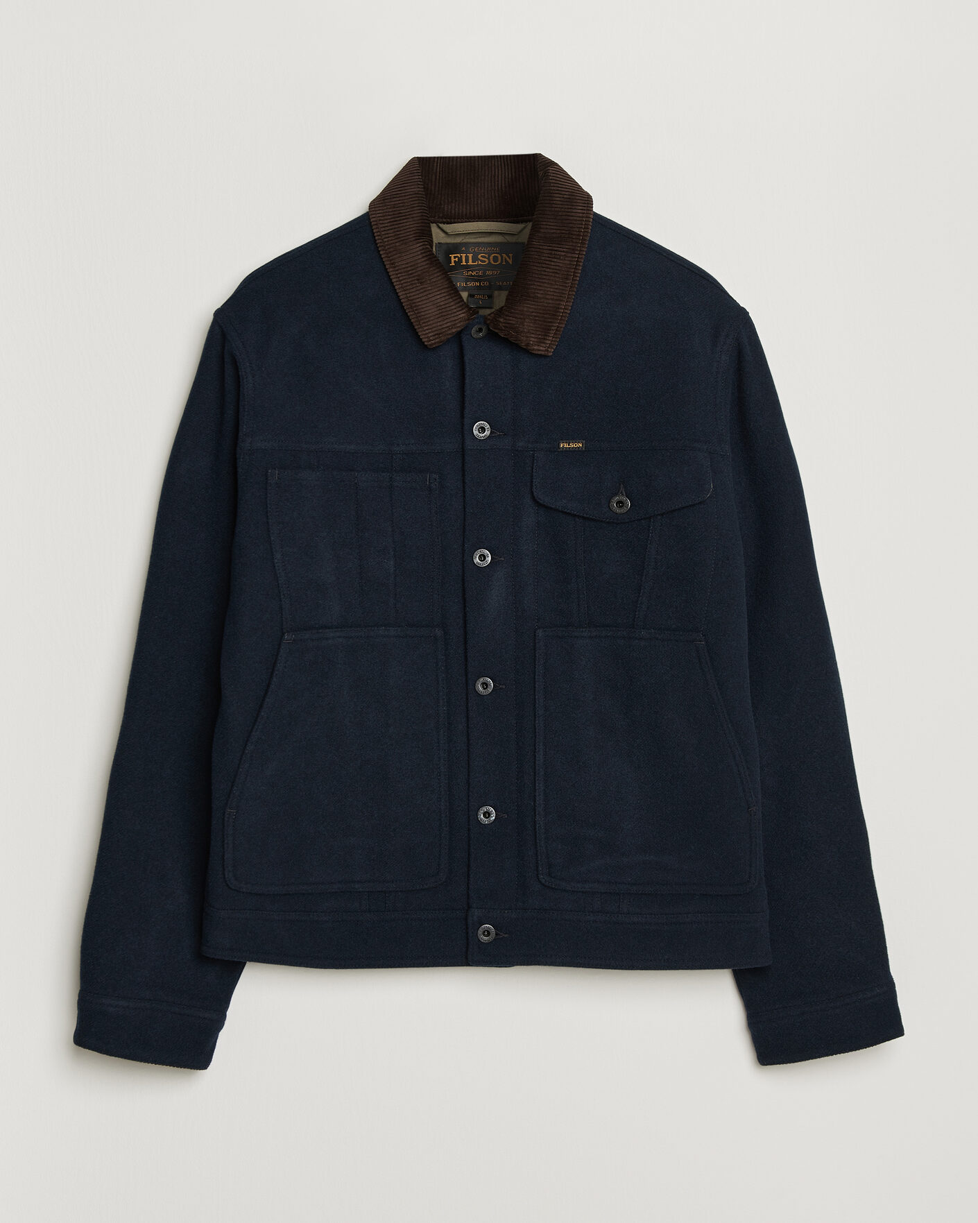 Mies | Takit | Filson | Spokane Insulated Short Cruiser Navy