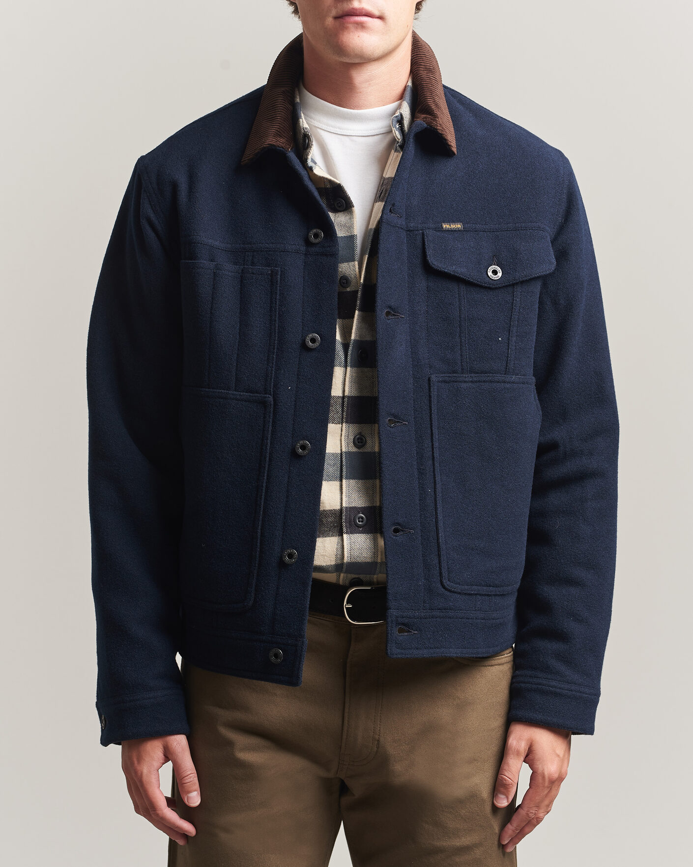 Mies | Takit | Filson | Spokane Insulated Short Cruiser Navy