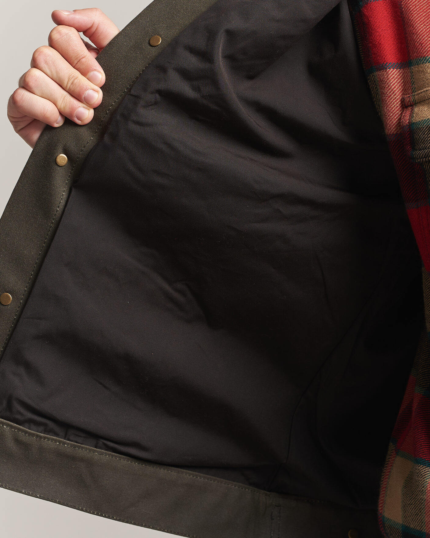 Mies | Takit | Filson | Short Lined Tin Cloth Cruiser Beluga