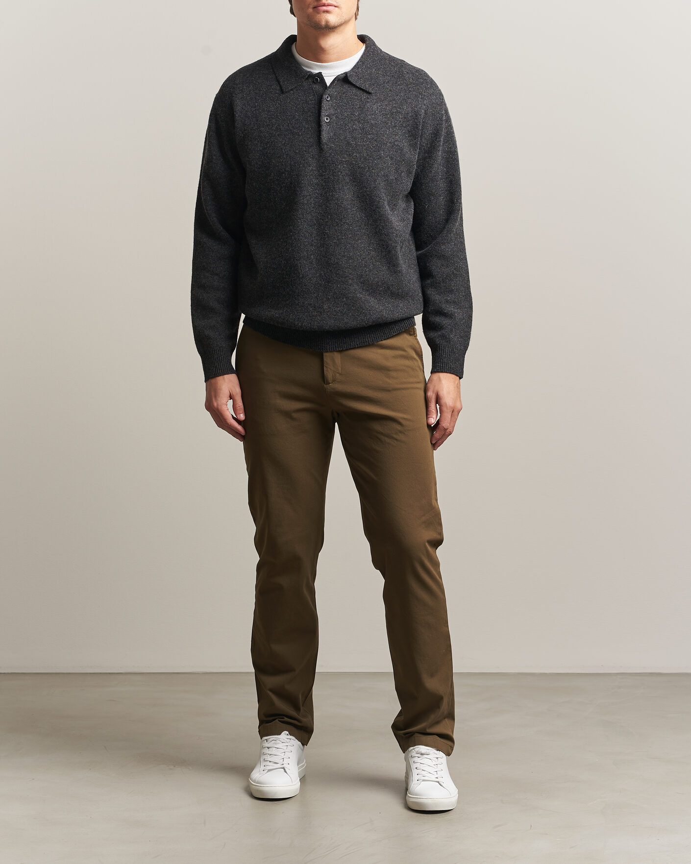 Mies | Housut | Dockers | Cotton Slim Chino Dark Moss