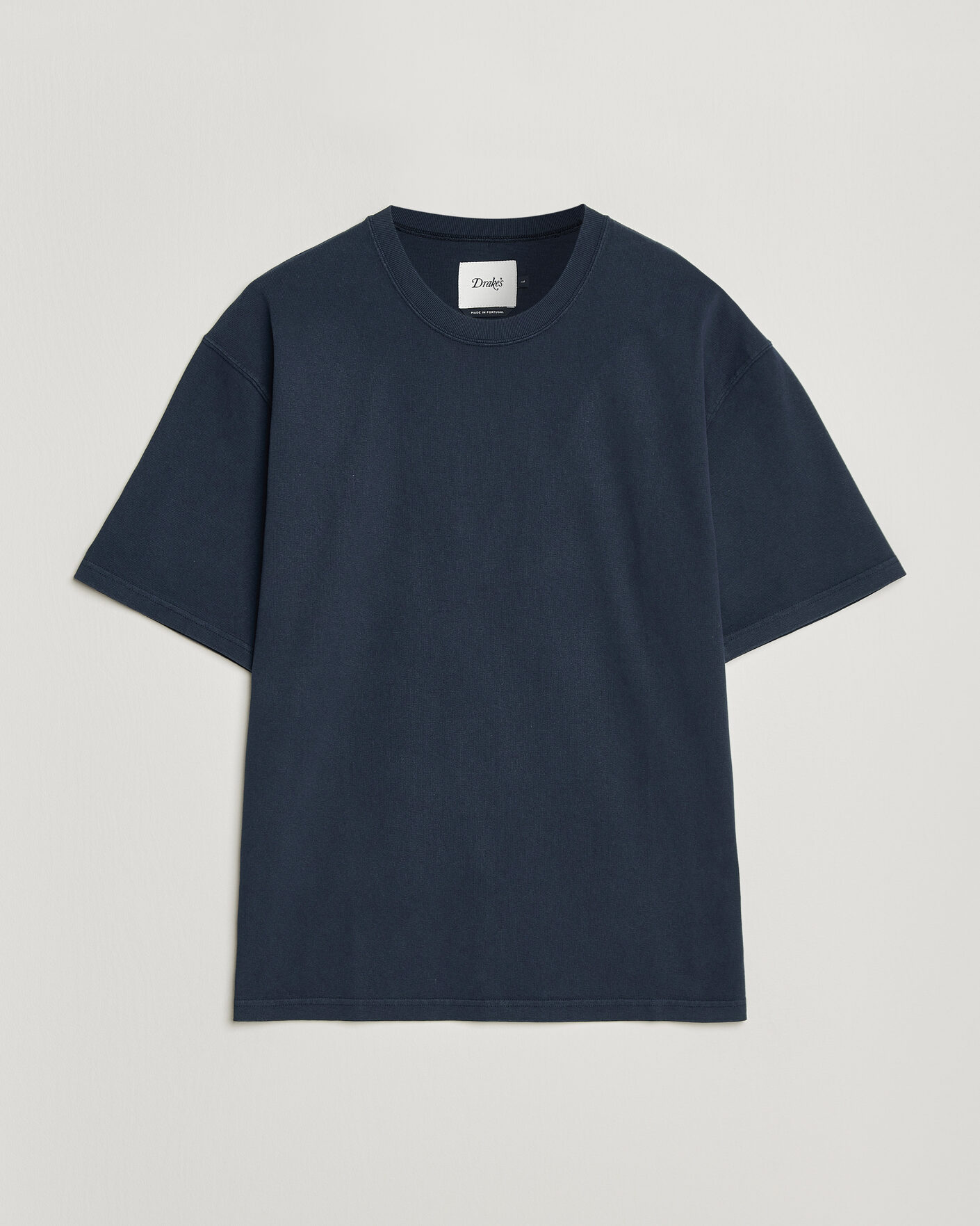 Mies | T-paidat | Drake's | Short Sleeve Hiking T-Shirt Navy