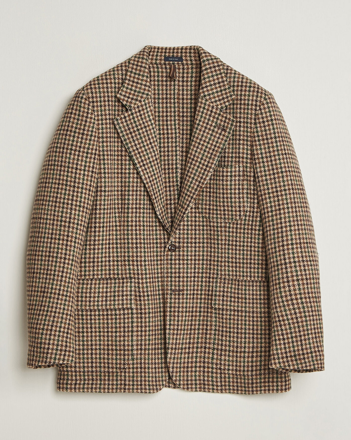 Mies | Pikkutakit | Drake's | MKVII Tweed Houndcheck Games Blazer Brown