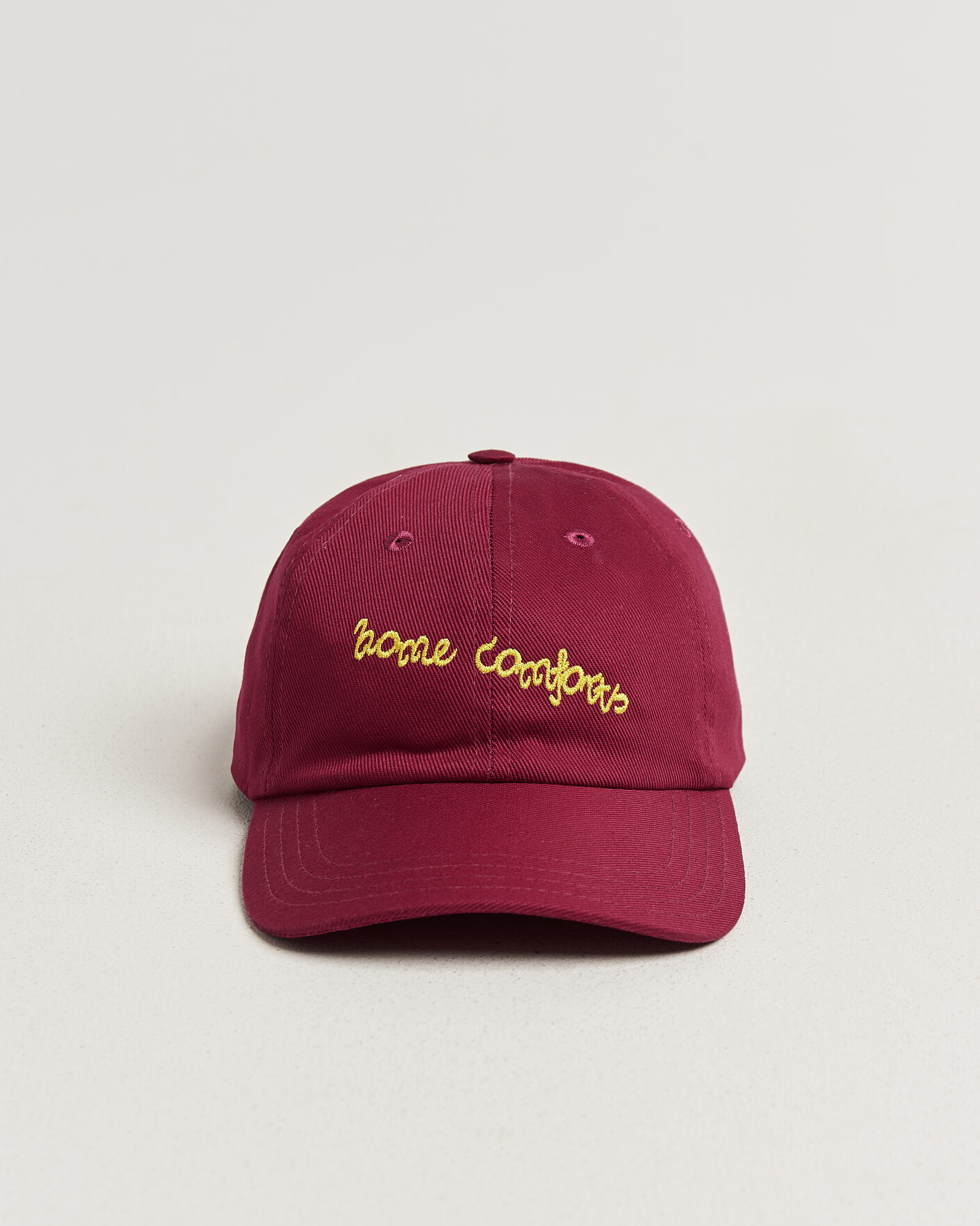 Mies | Päähineet | Drake's | Home Comforts Twill Baseball Cap Red