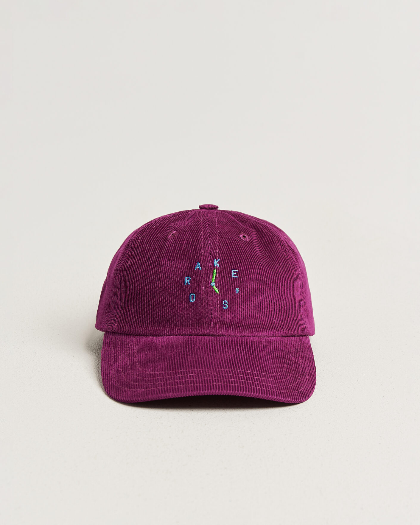 Mies | Päähineet | Drake's | Clock Twill Cord Baseball Cap Red