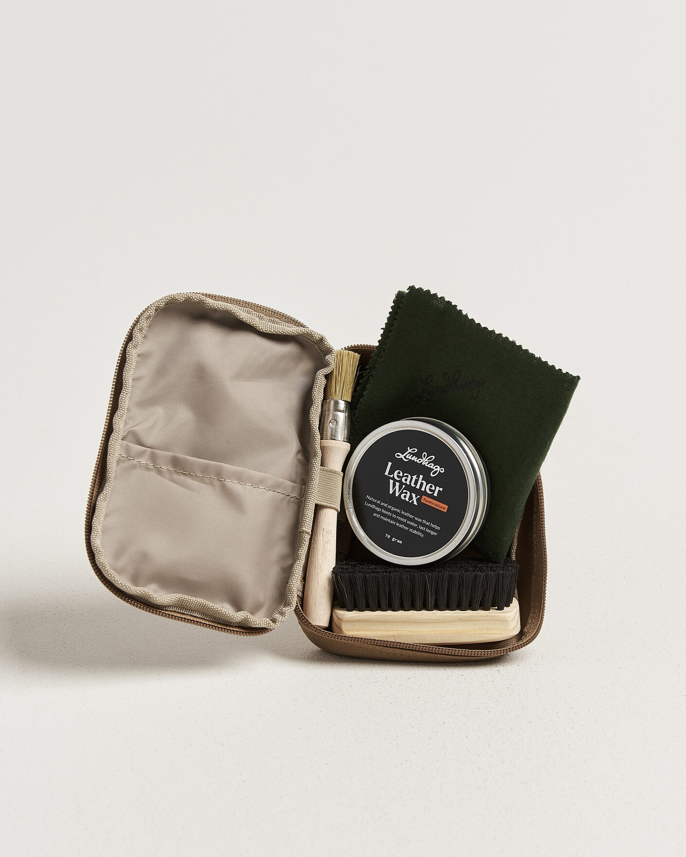 Mies | Kenkien huolto | Lundhags | Boot Care Kit Oak