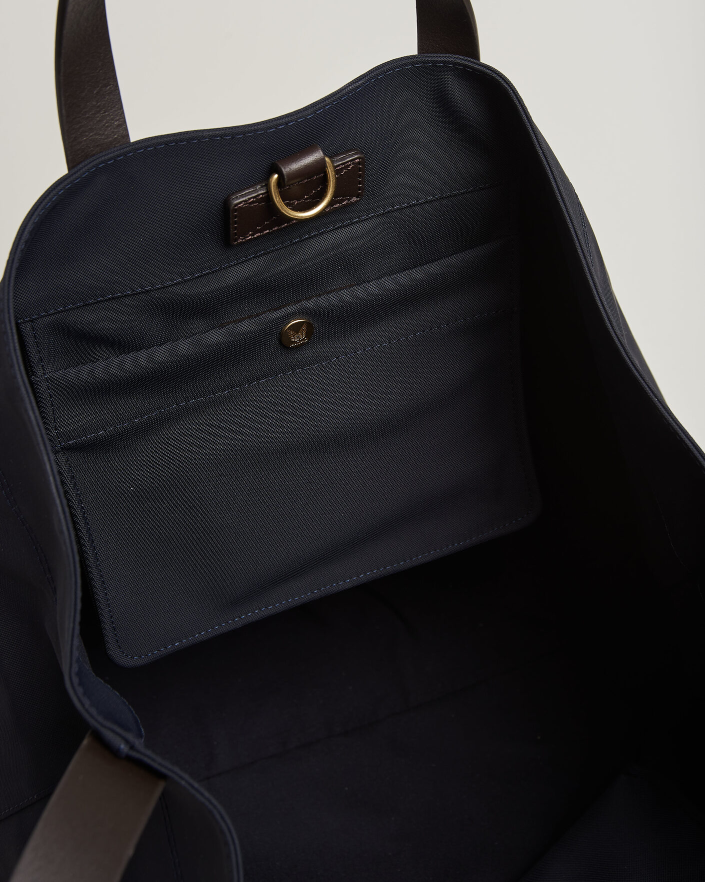 Mies | Laukut | Mismo | M/S Companion Tote Bag Navy/Dark Brown