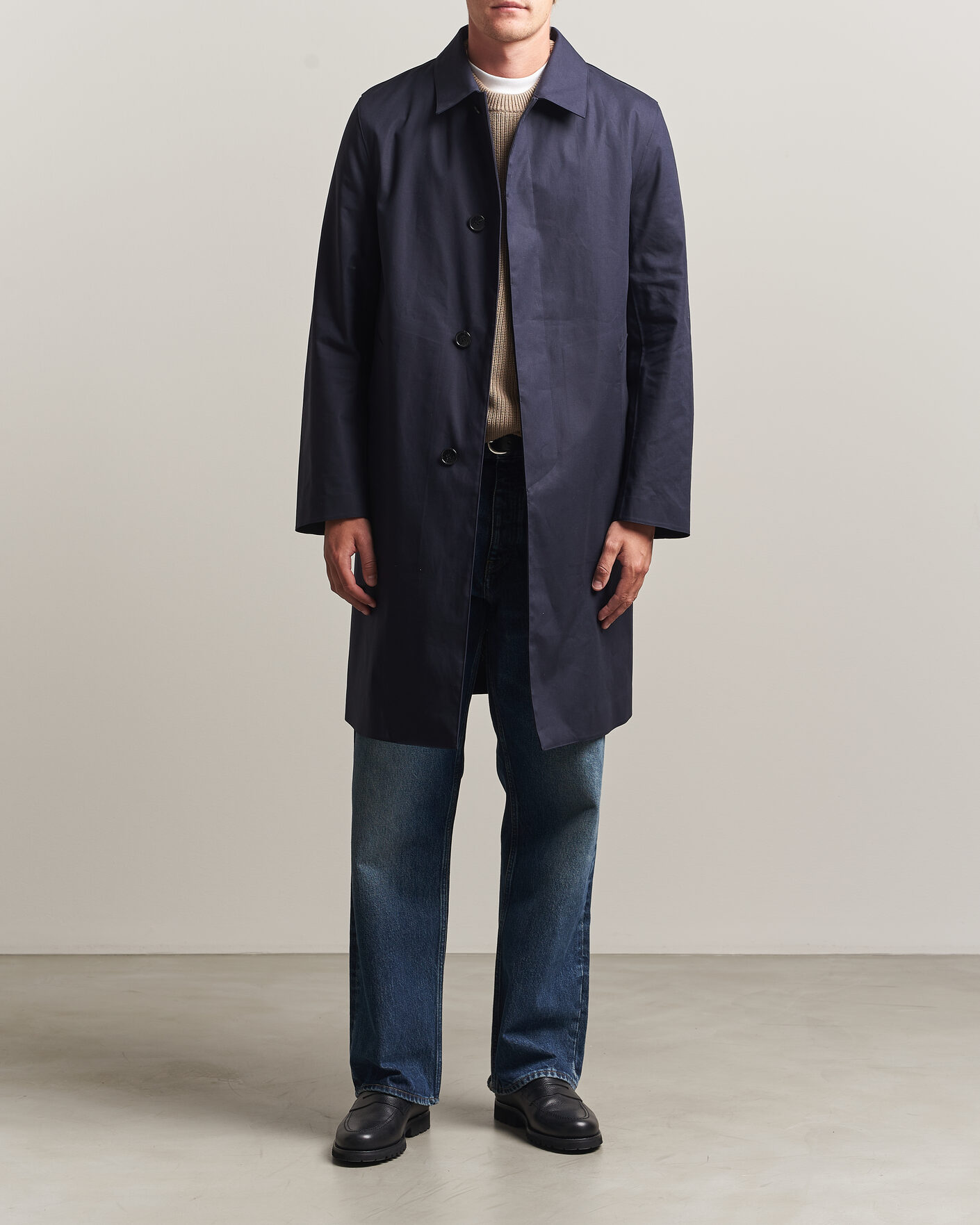 Mies | Takit | Mackintosh | Dunkeld Car Coat Navy