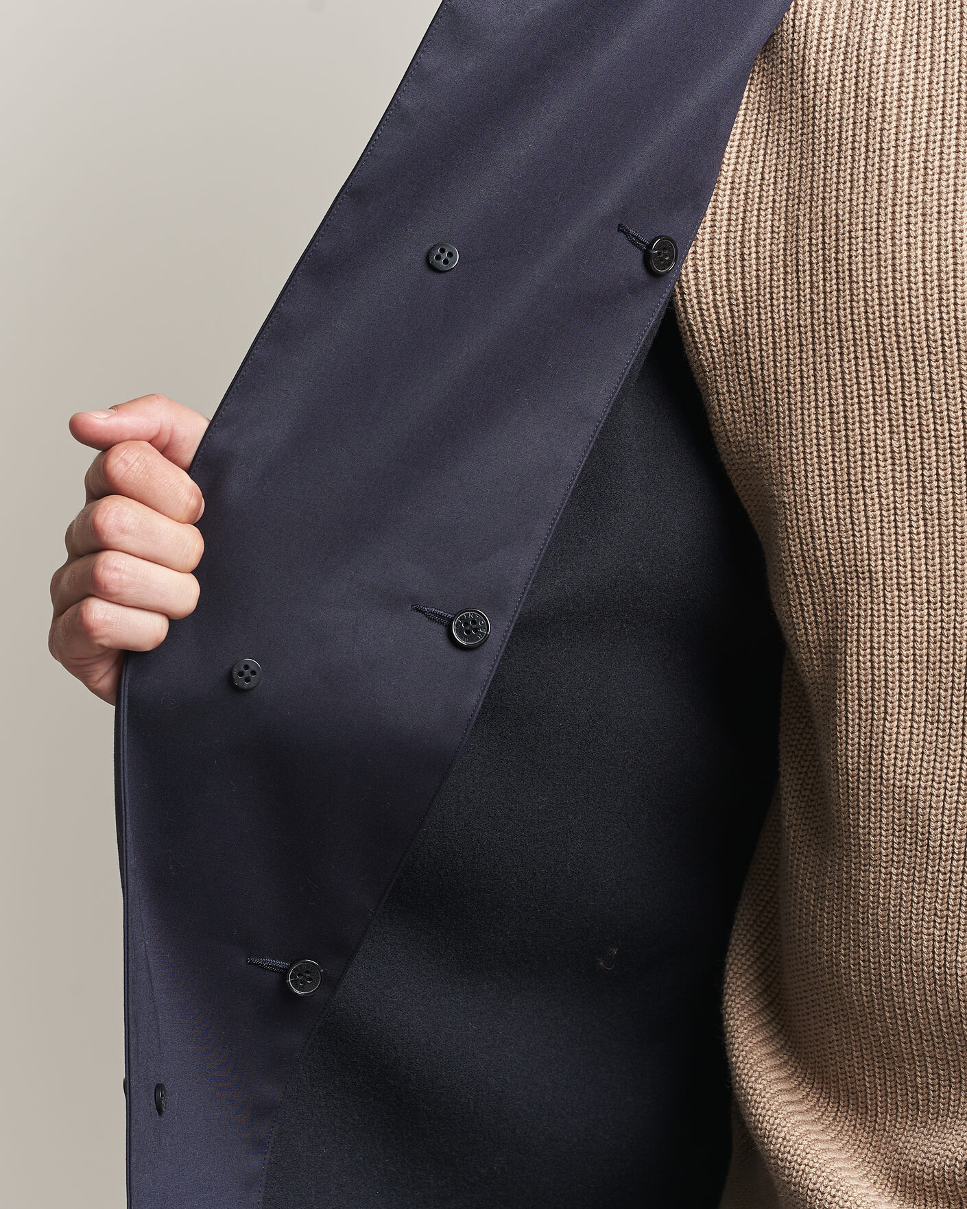Mies | Takit | Mackintosh | Dunkeld Car Coat Navy