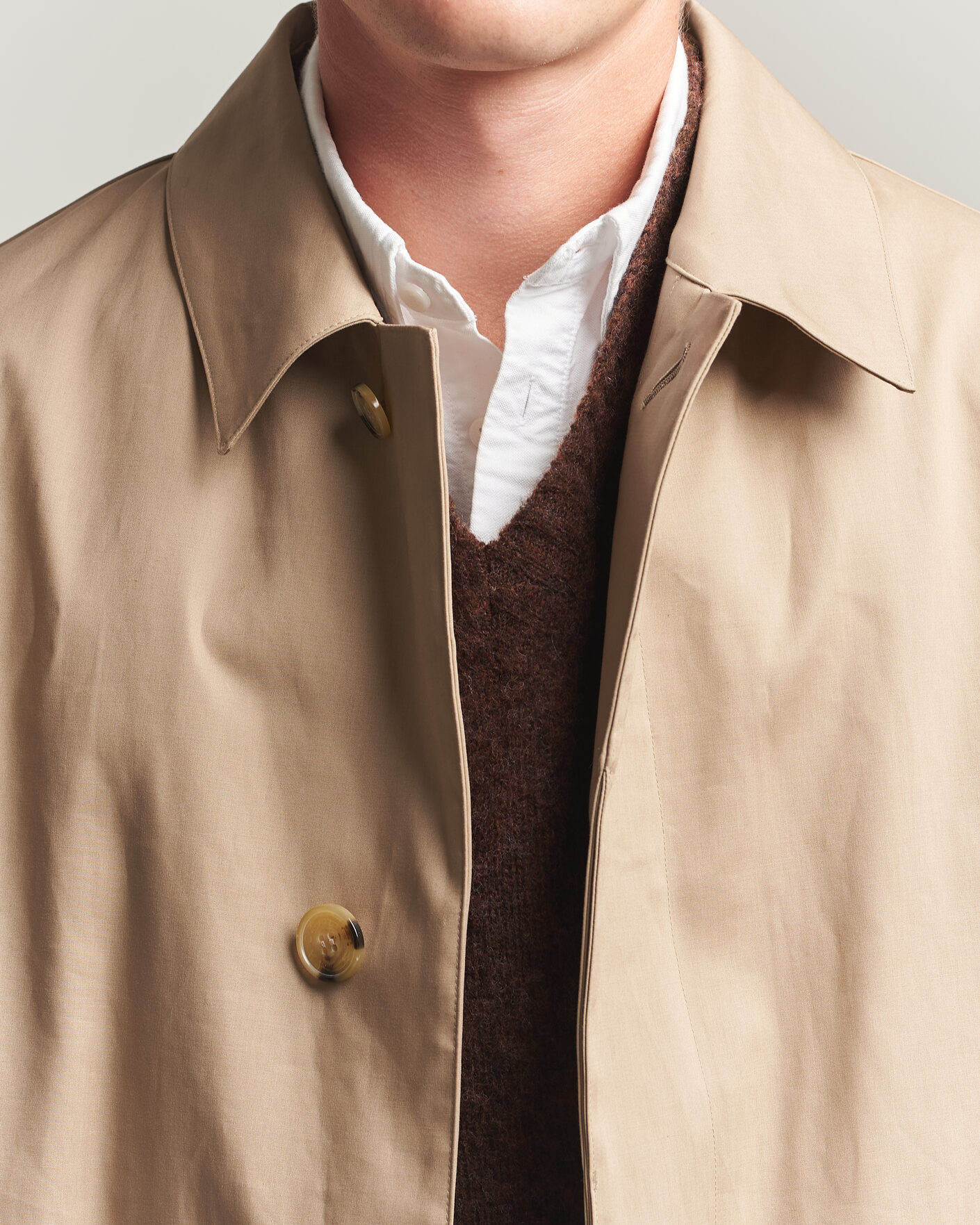 Mies | Takit | Mackintosh | Dunkeld Car Coat Fawn