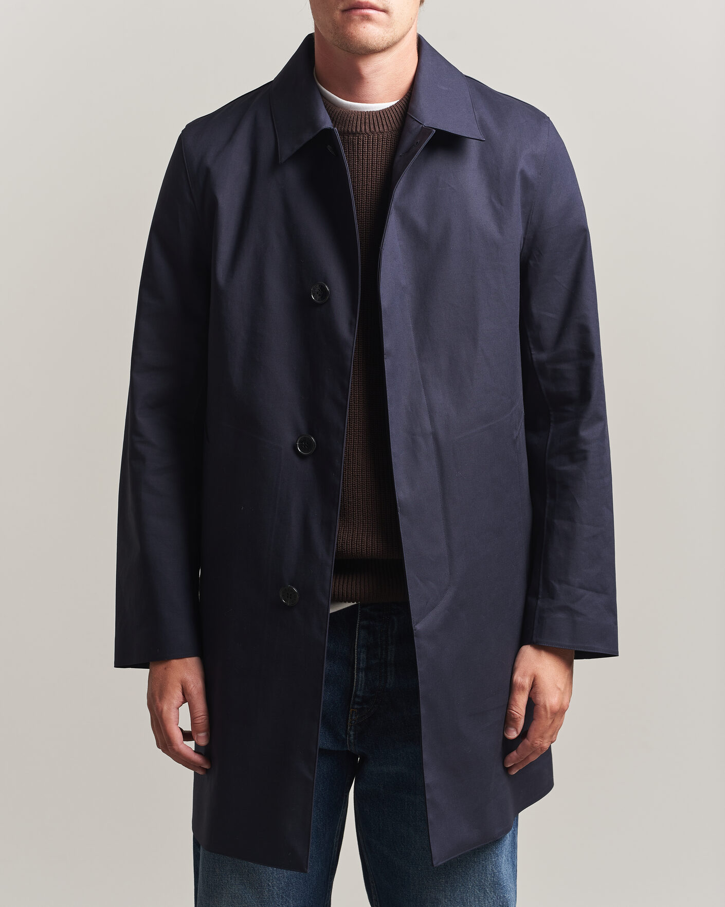 Mies | Takit | Mackintosh | Dunoon Car Coat Navy