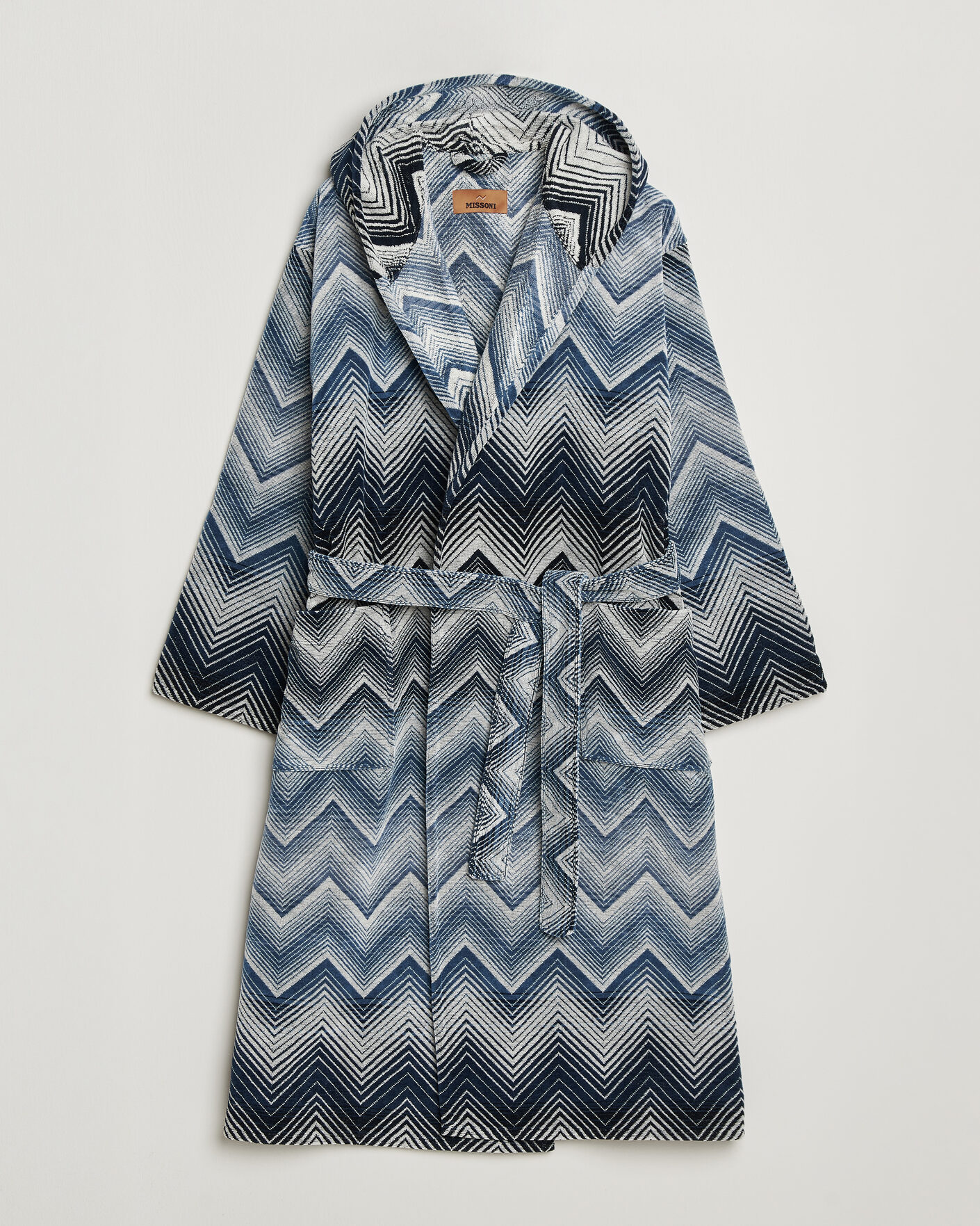 Mies | Yöpuvut ja kylpytakit | Missoni Home | Marea Hooded Bathrobe Multi Blue