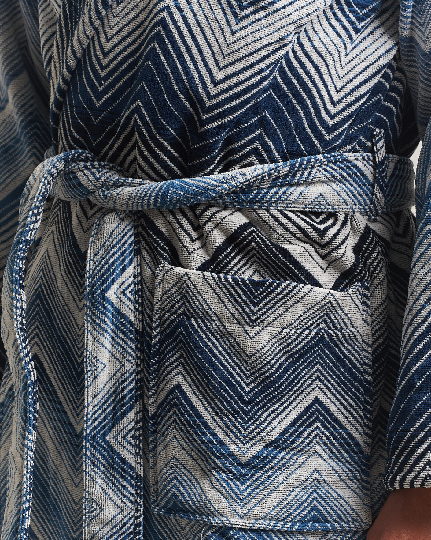 Mies | Yöpuvut ja kylpytakit | Missoni Home | Marea Hooded Bathrobe Multi Blue