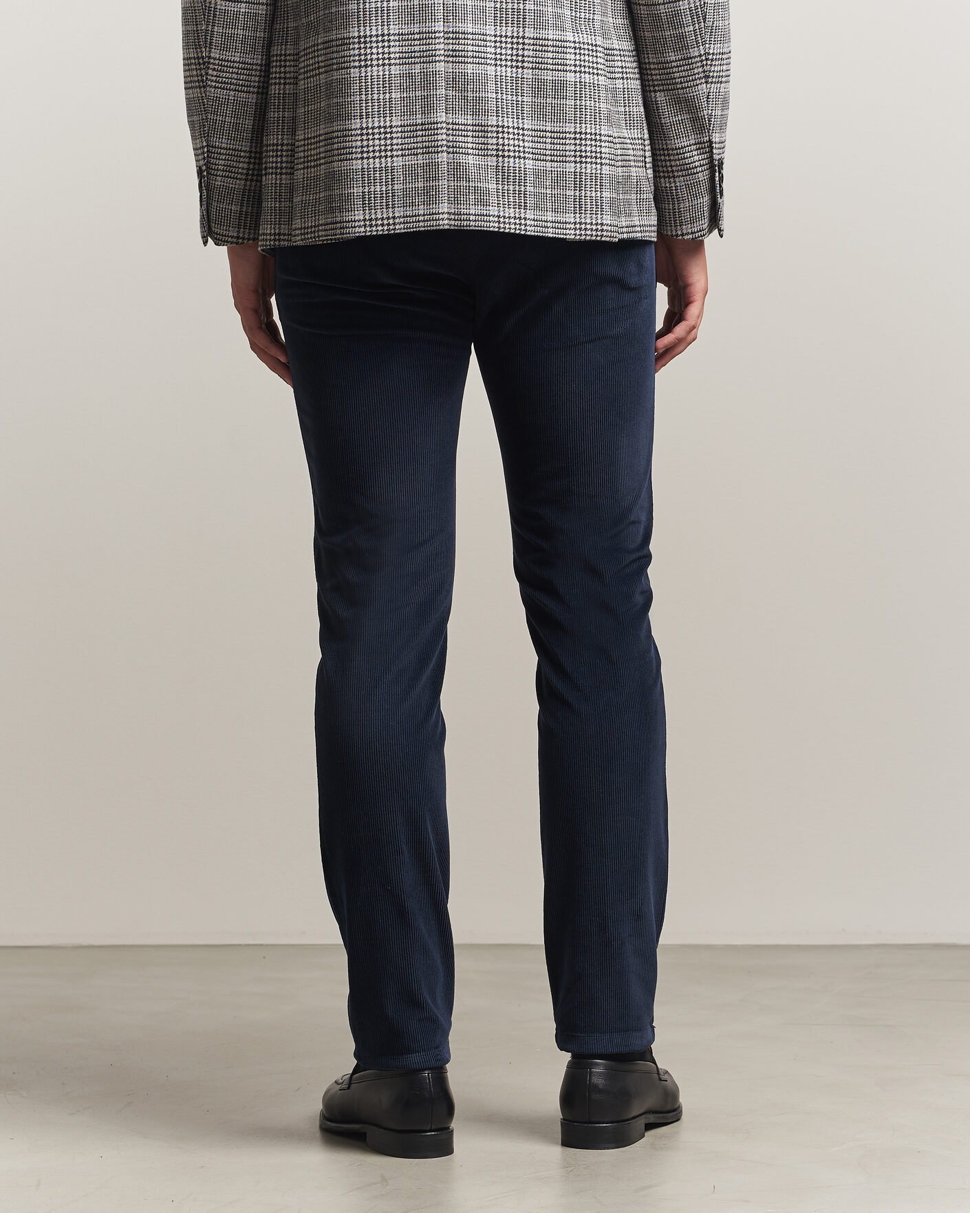 Mies | Housut | Briglia 1949 | Slim Fit Corduroy Trousers Navy